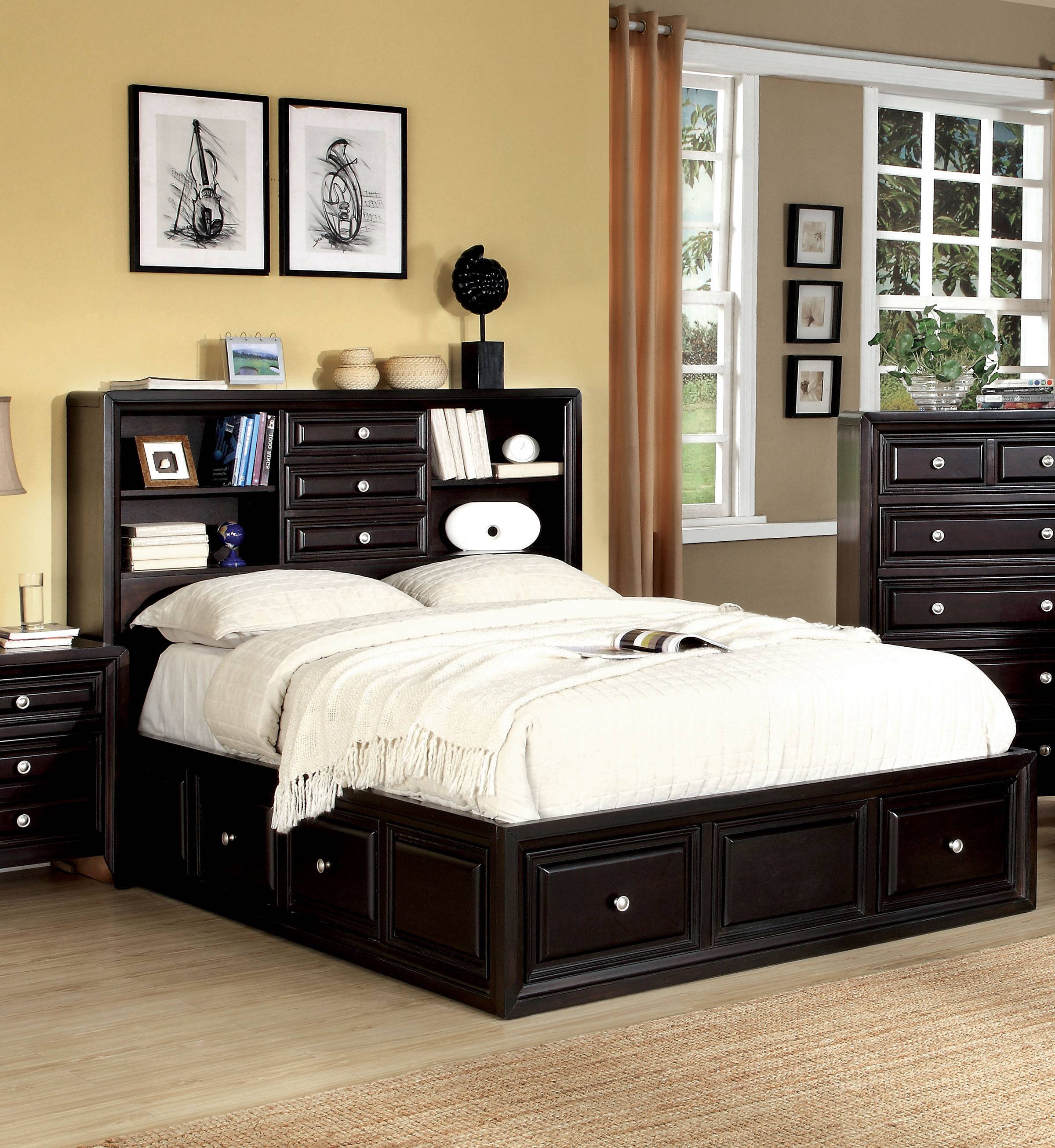 Morison Contemporary Solid Wood Platform Bed