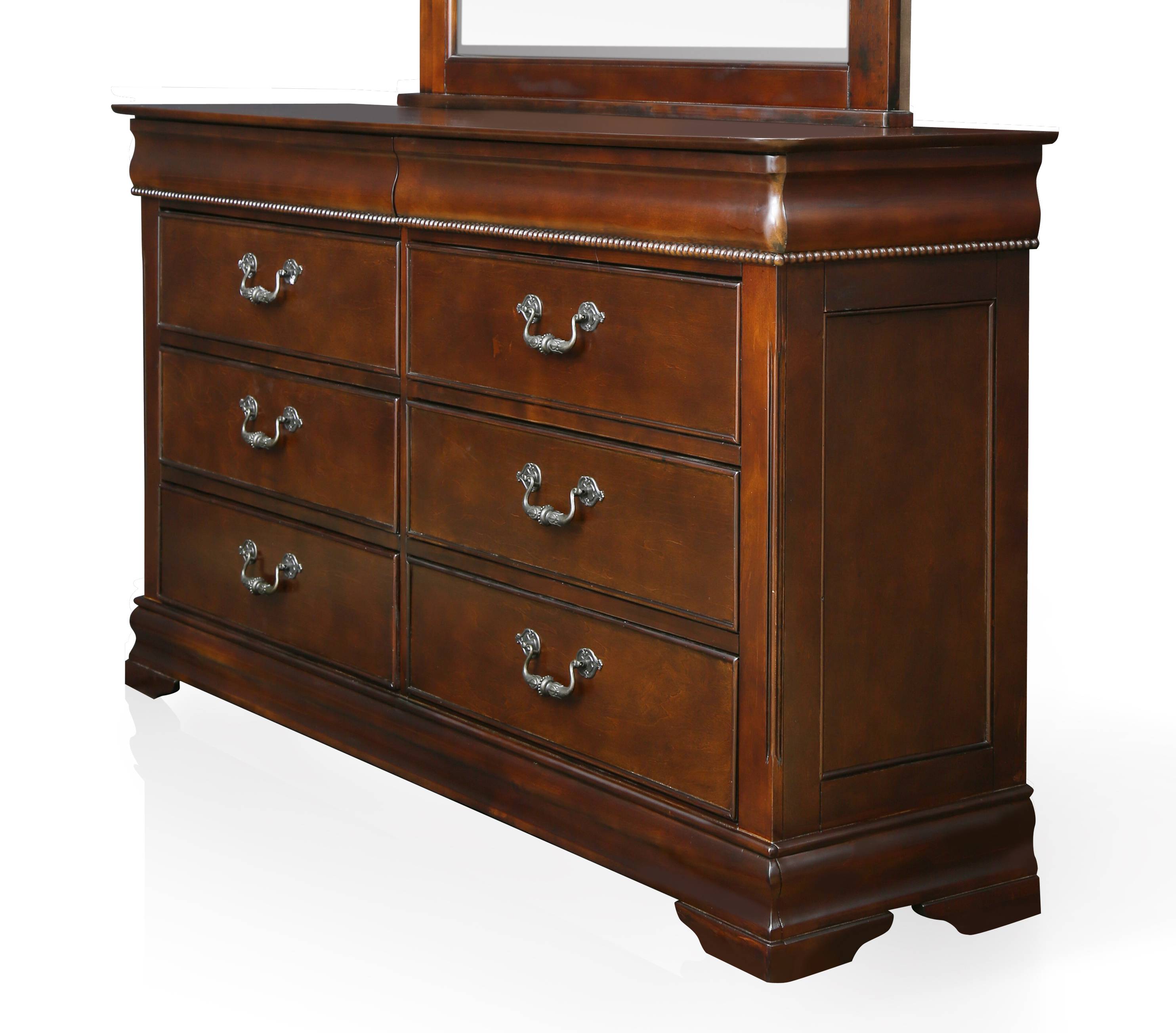 Cardena Traditional 6-Drawer Dresser