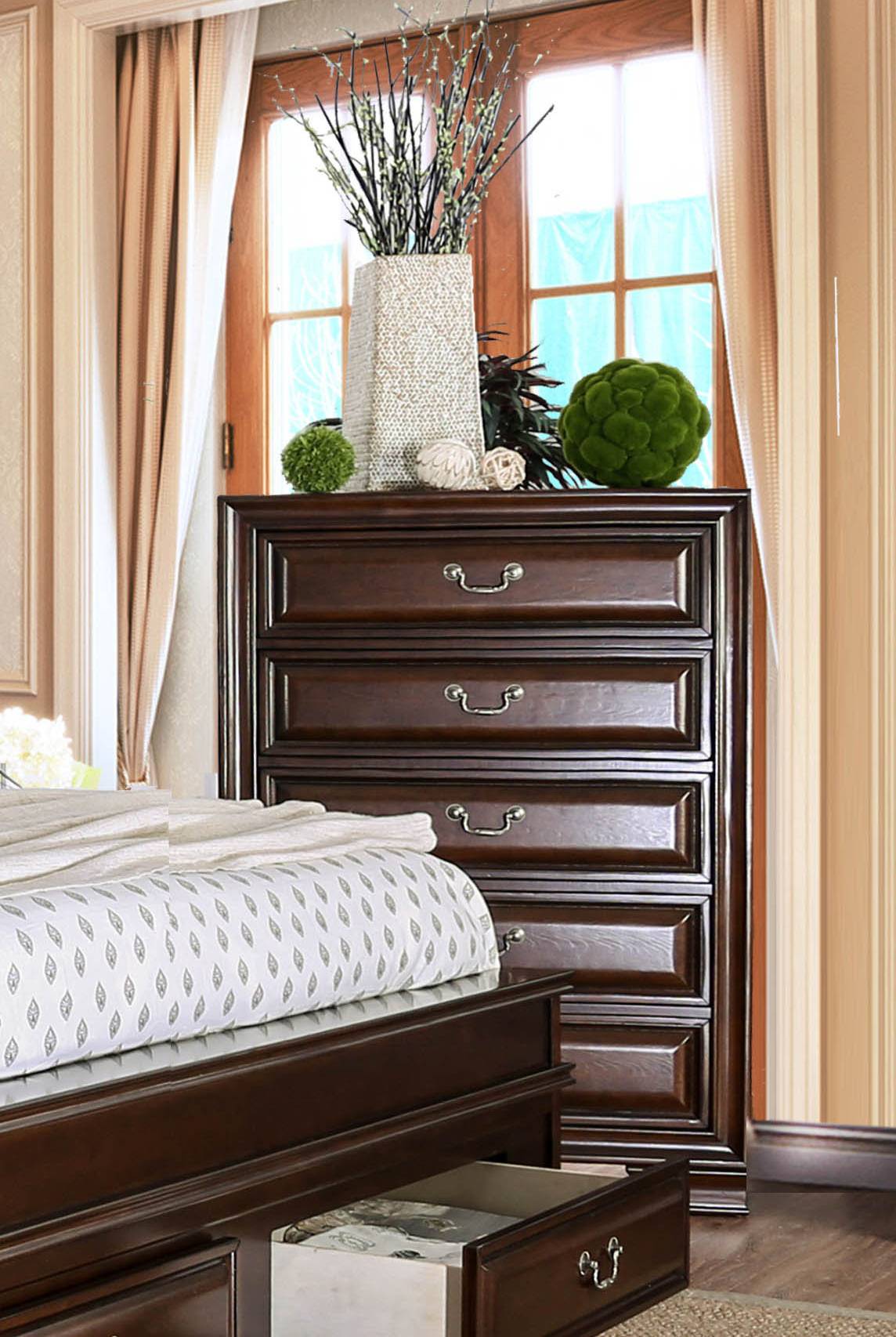 Manda Transitional 5-Drawer Chest
