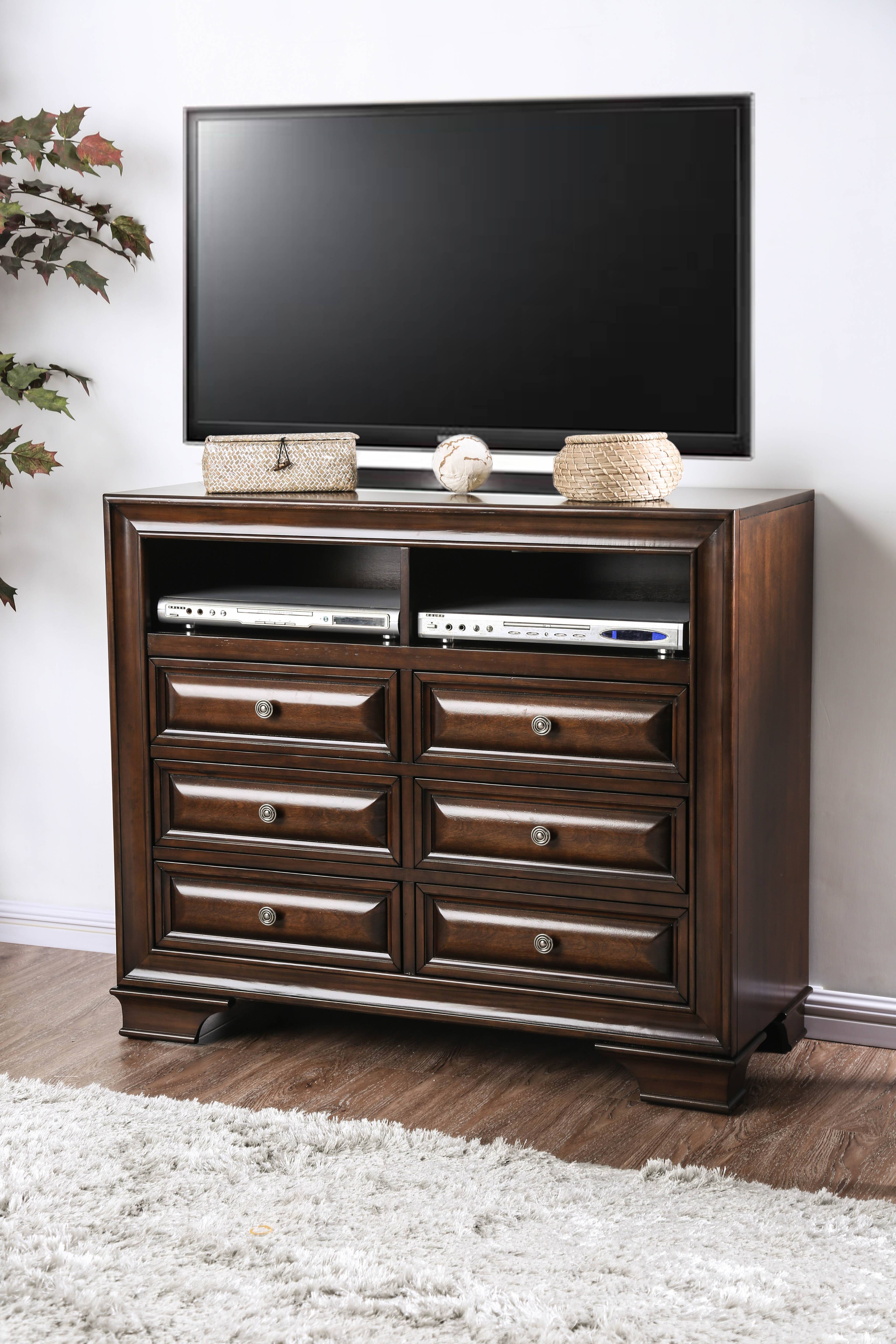 Manda Transitional 6-Drawer Media Chest