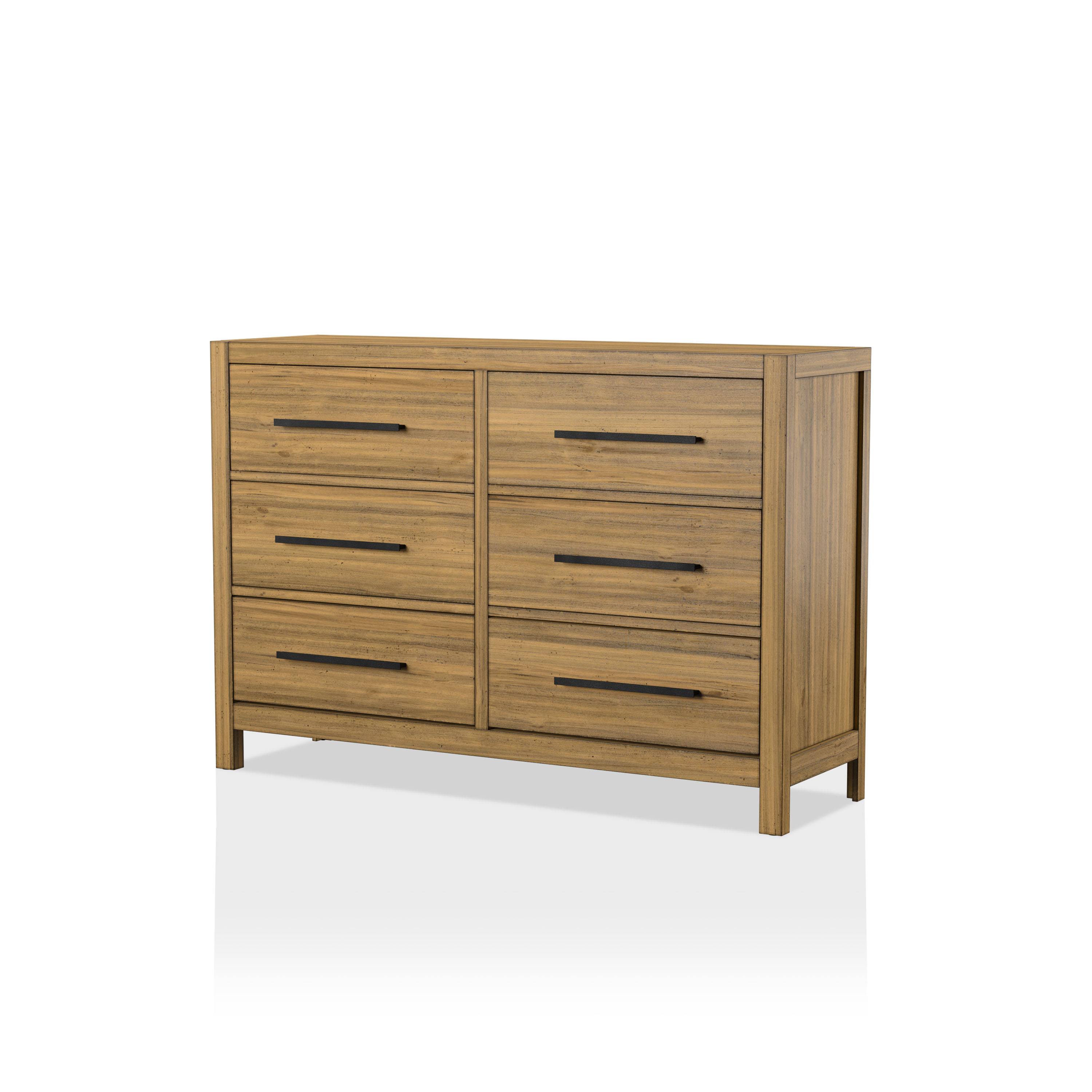 Lanta Contemporary 6-Drawer Dresser