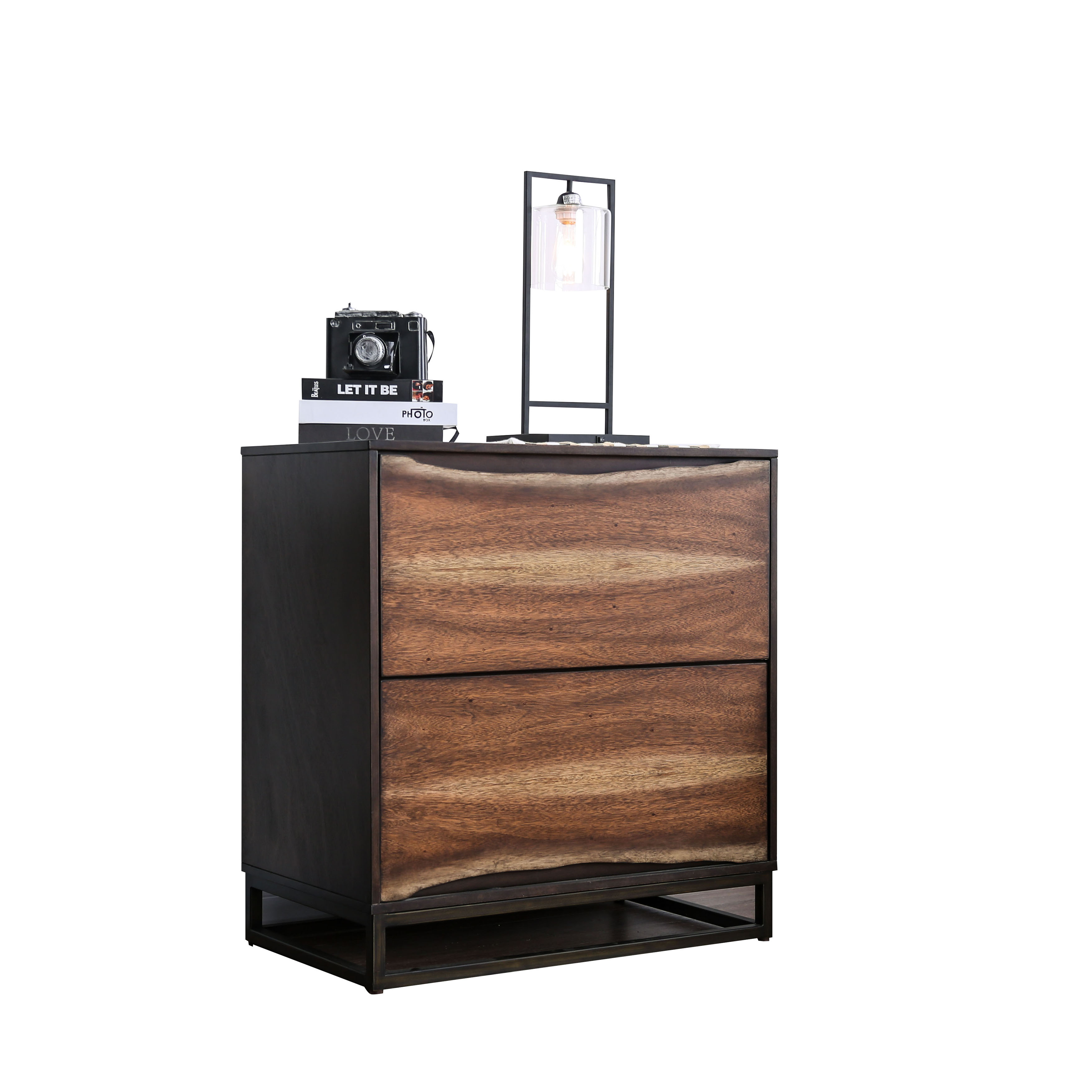 Bydara Rustic 2-Drawer Chest