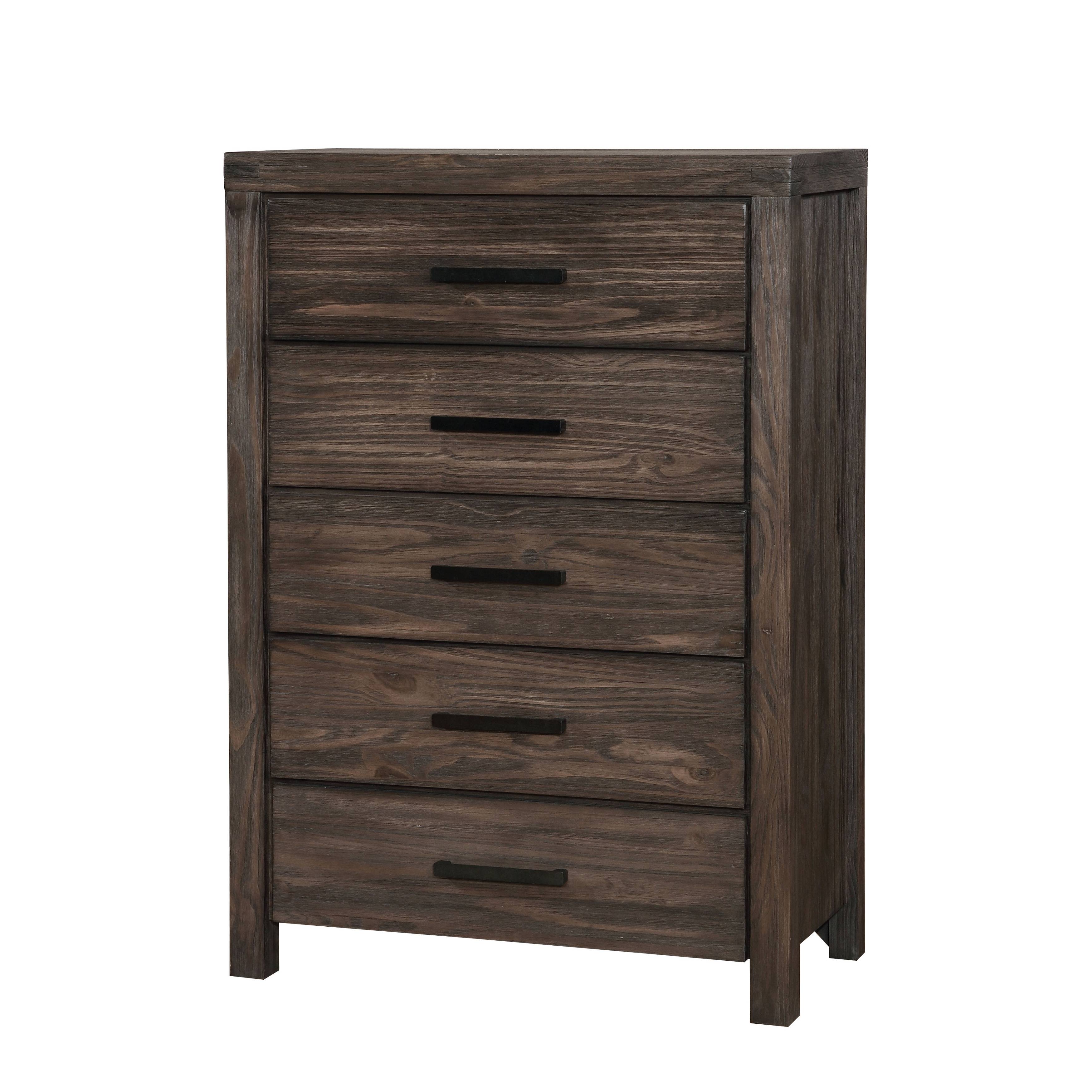 Emma Rustic 5-Drawer Chest