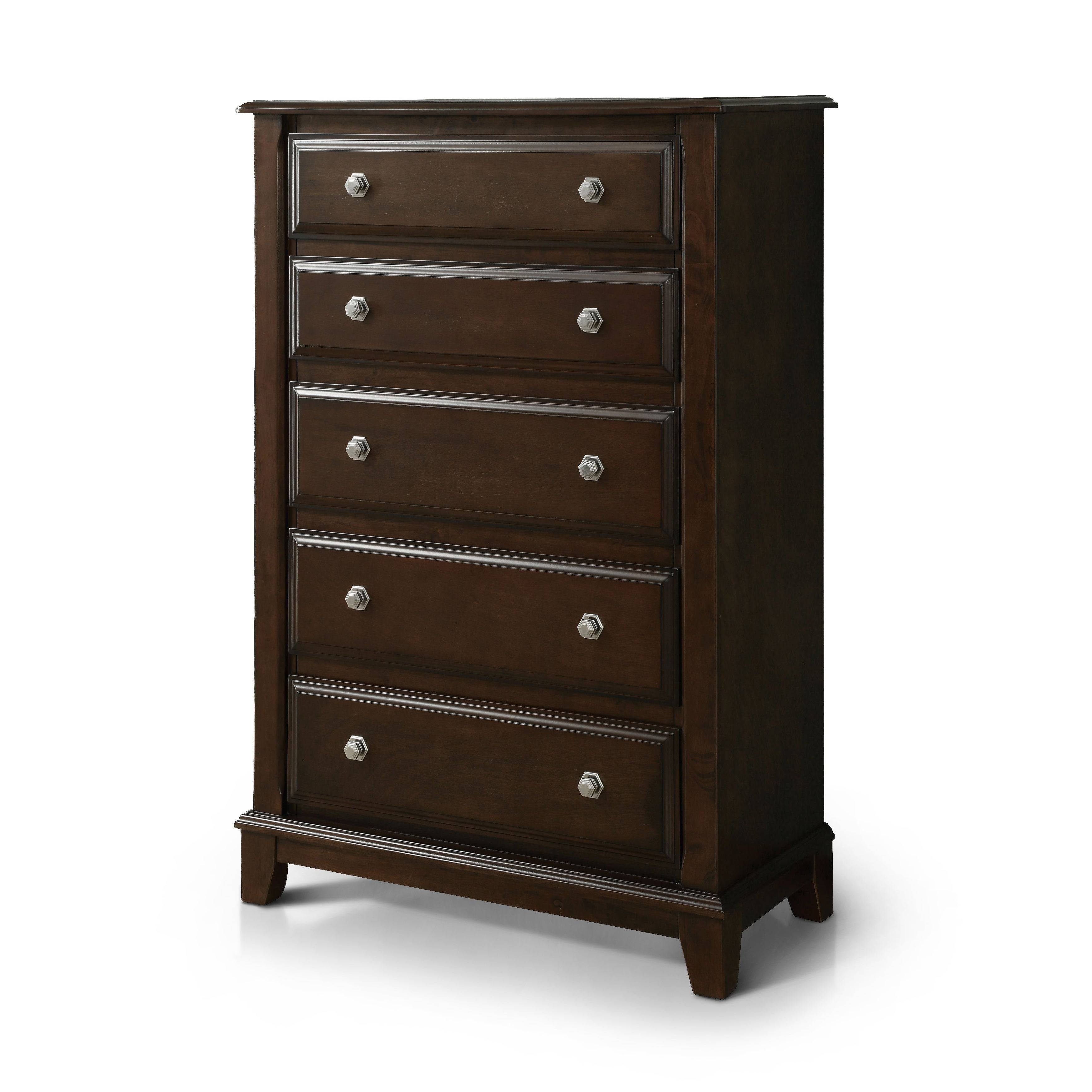 Falan Transitional 5-Drawer Chest