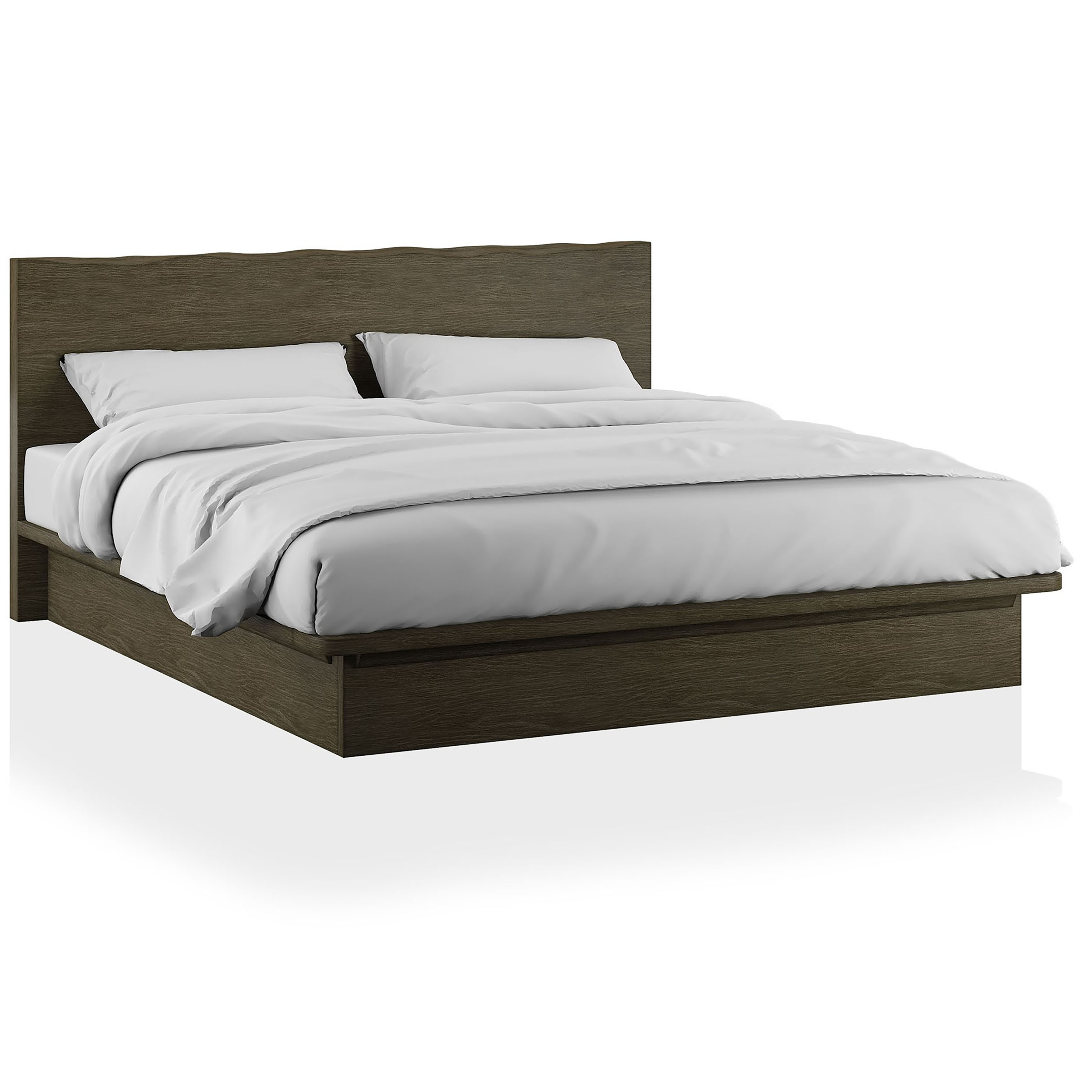 Deerpath Platform Bed in Light Walnut