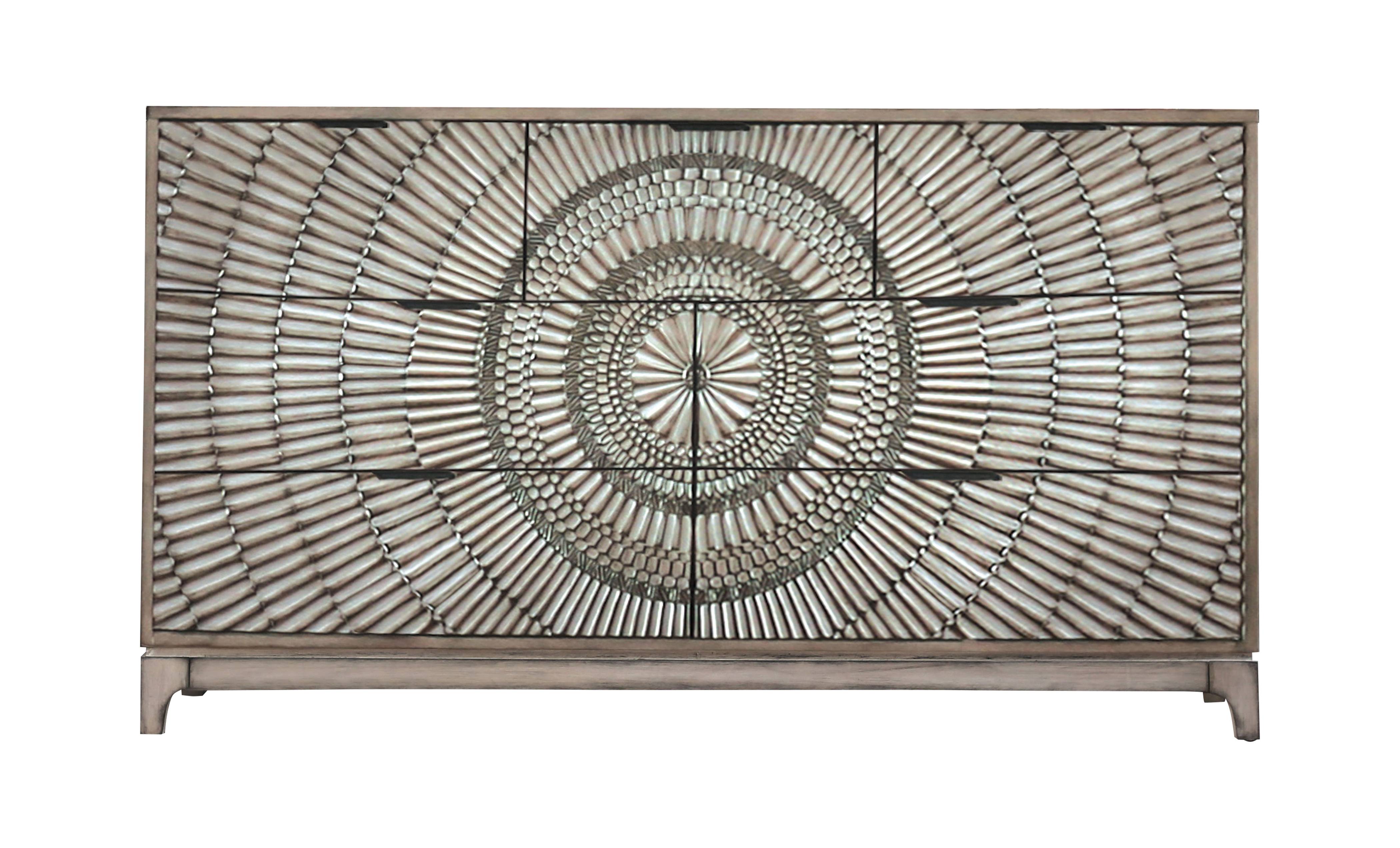 Kiann Transitional 7-Drawer Dresser