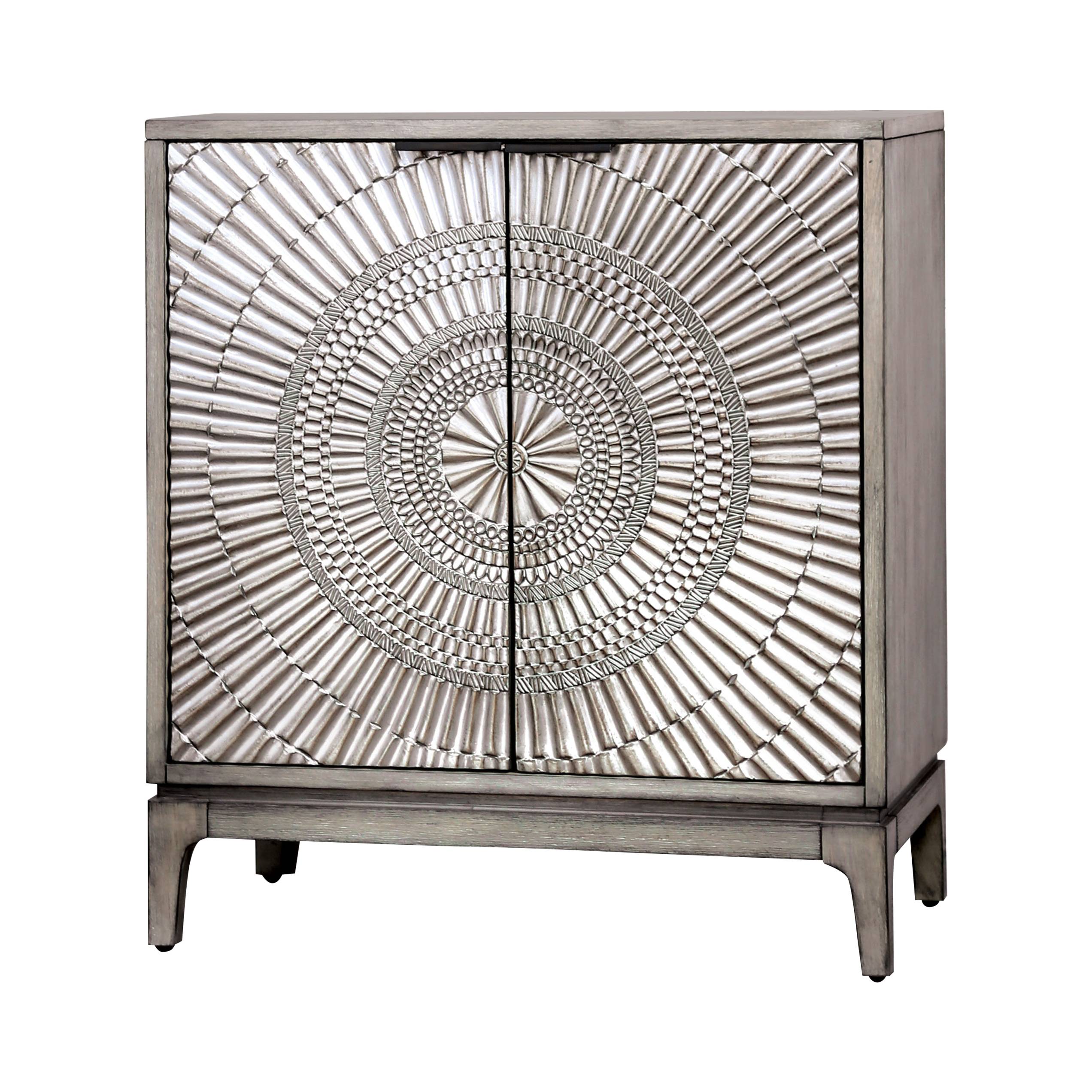 Kiann Transitional 2-Door Nightstand