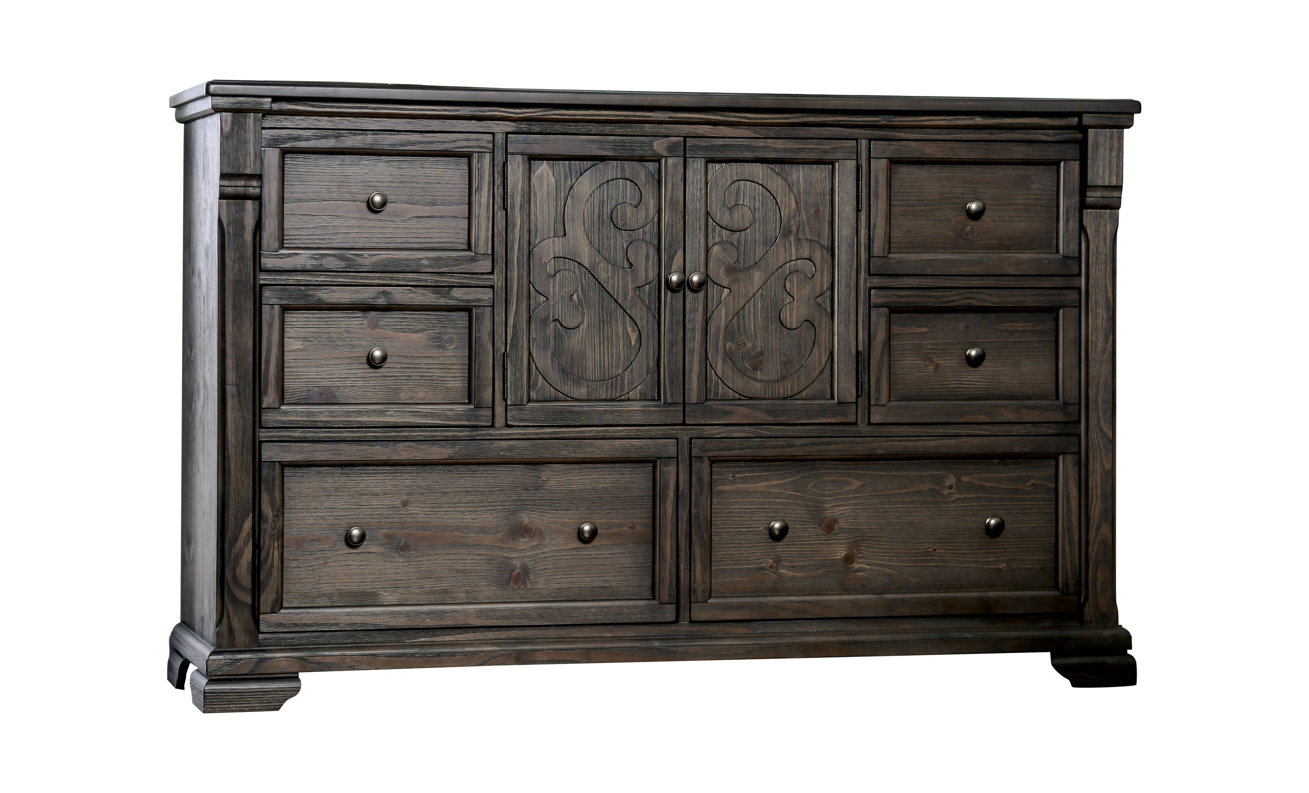 Leydon Transitional 6-Drawer Dresser