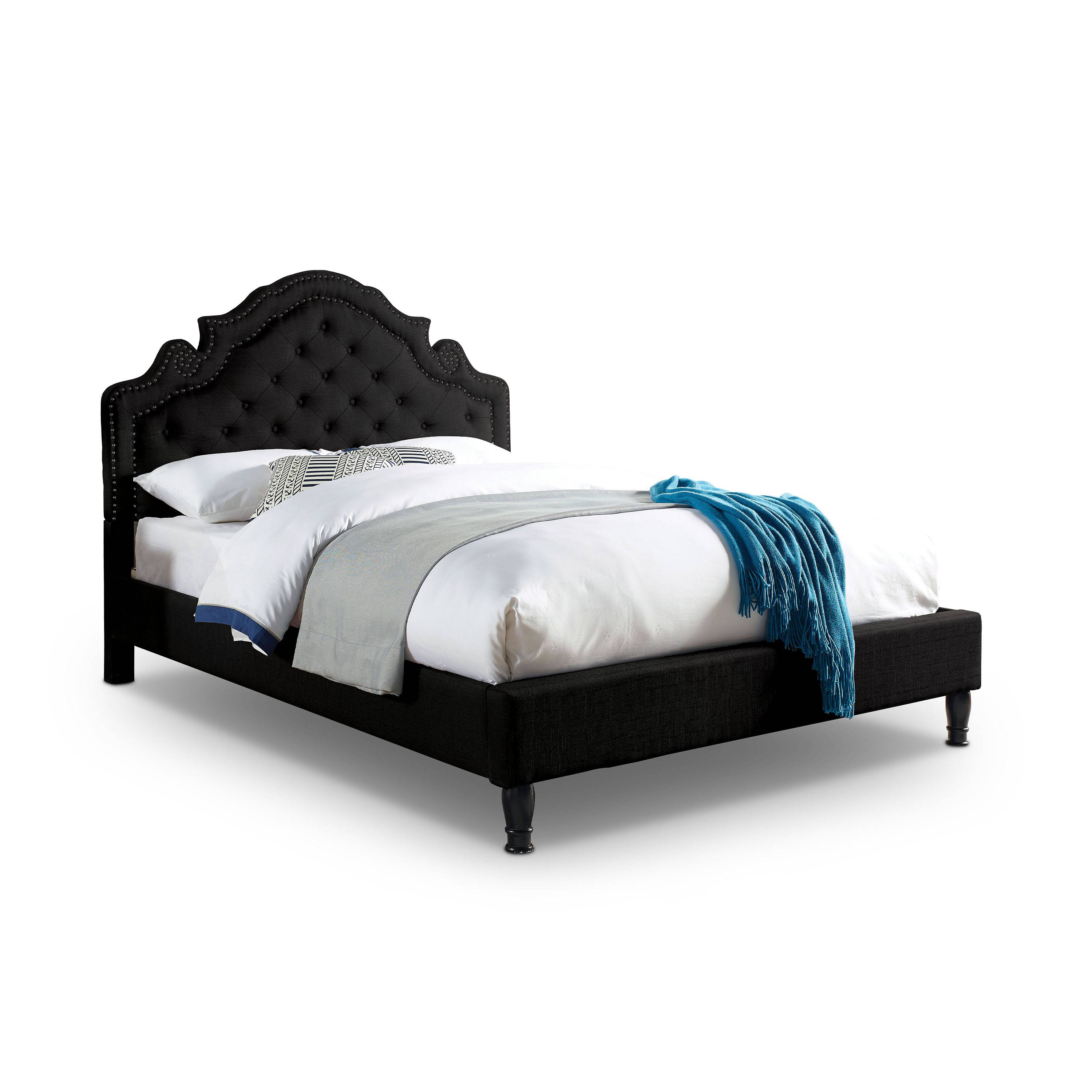 Creelam Platform King Bed in Black