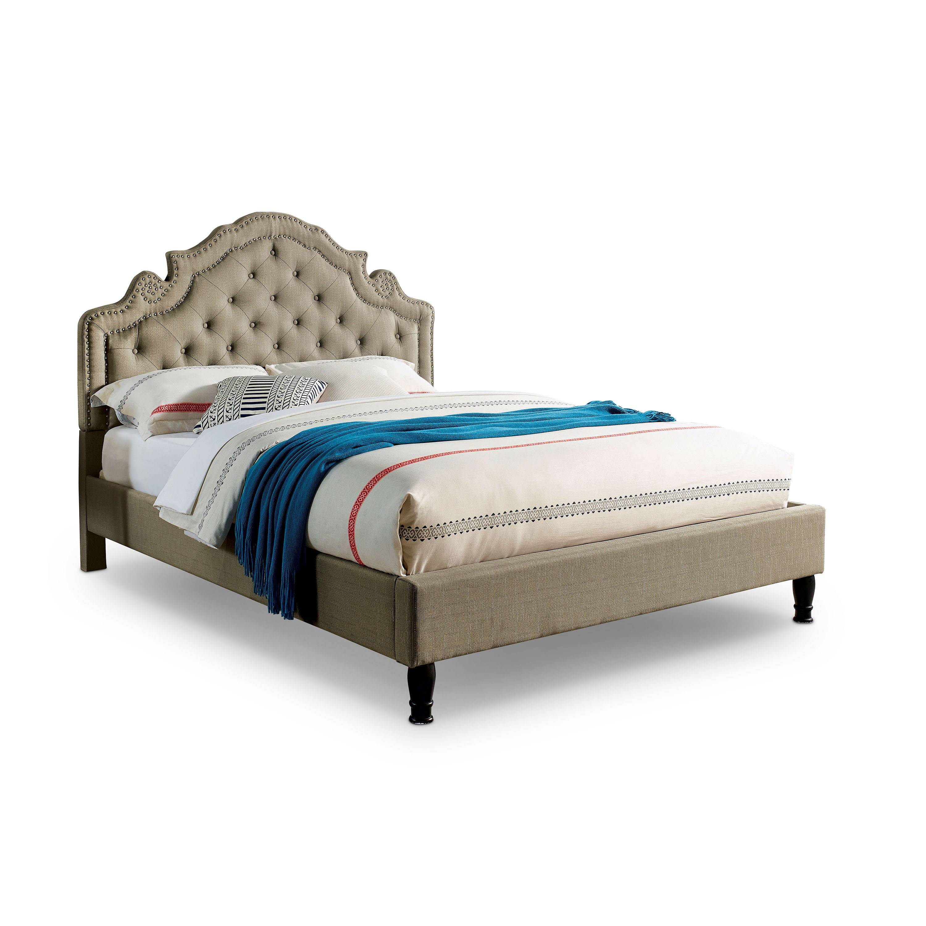 Creelam Platform Bed in Gray