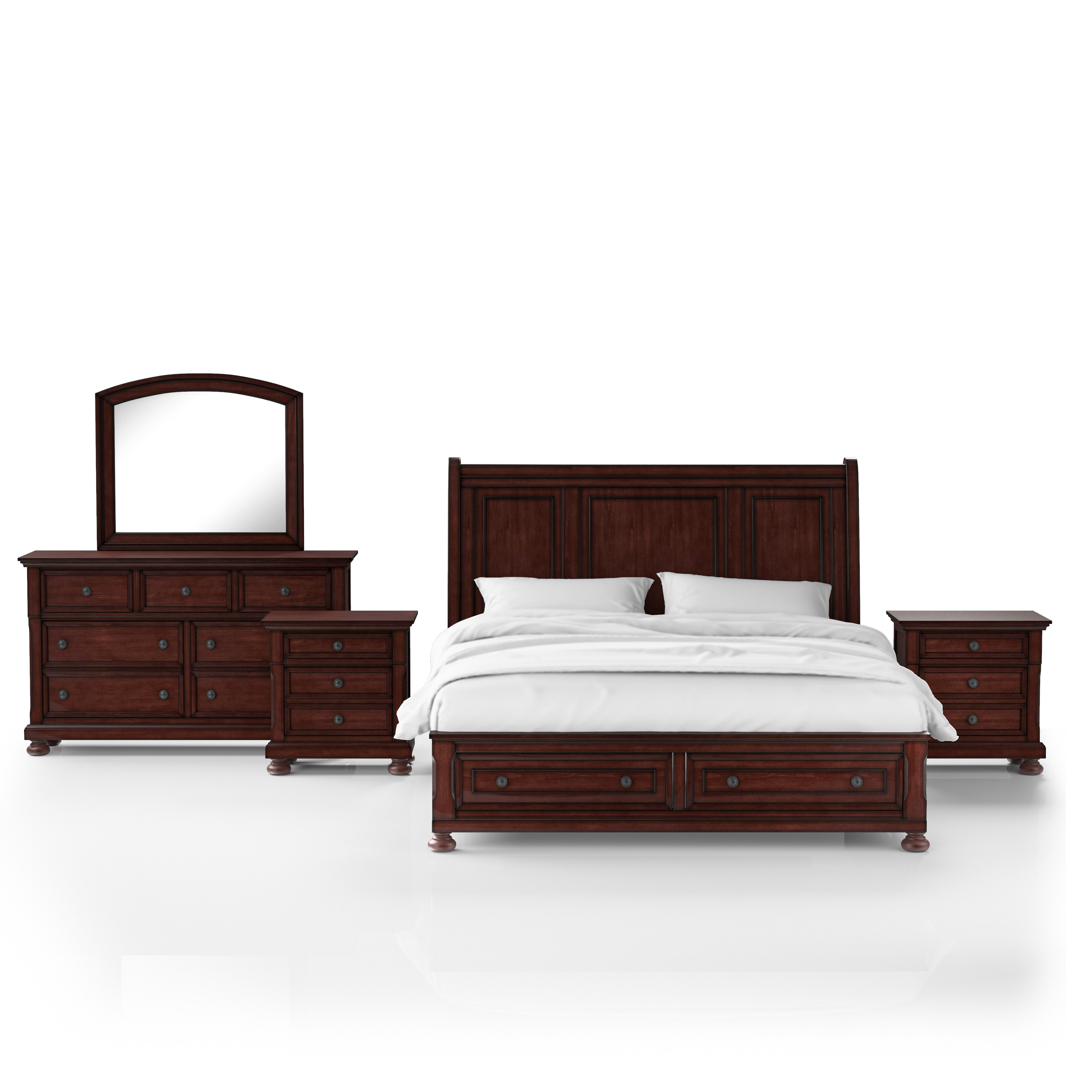 Sugar Cane 5-Piece California King Bedroom Set