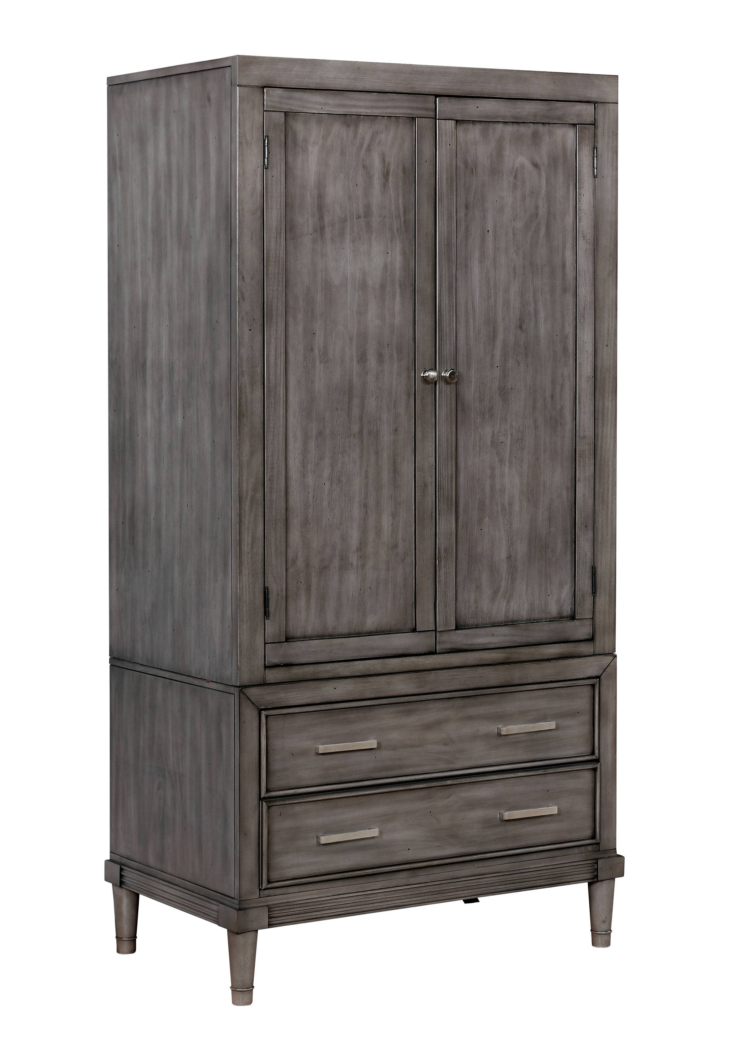 Behn Transitional Armoire with 2 Doors