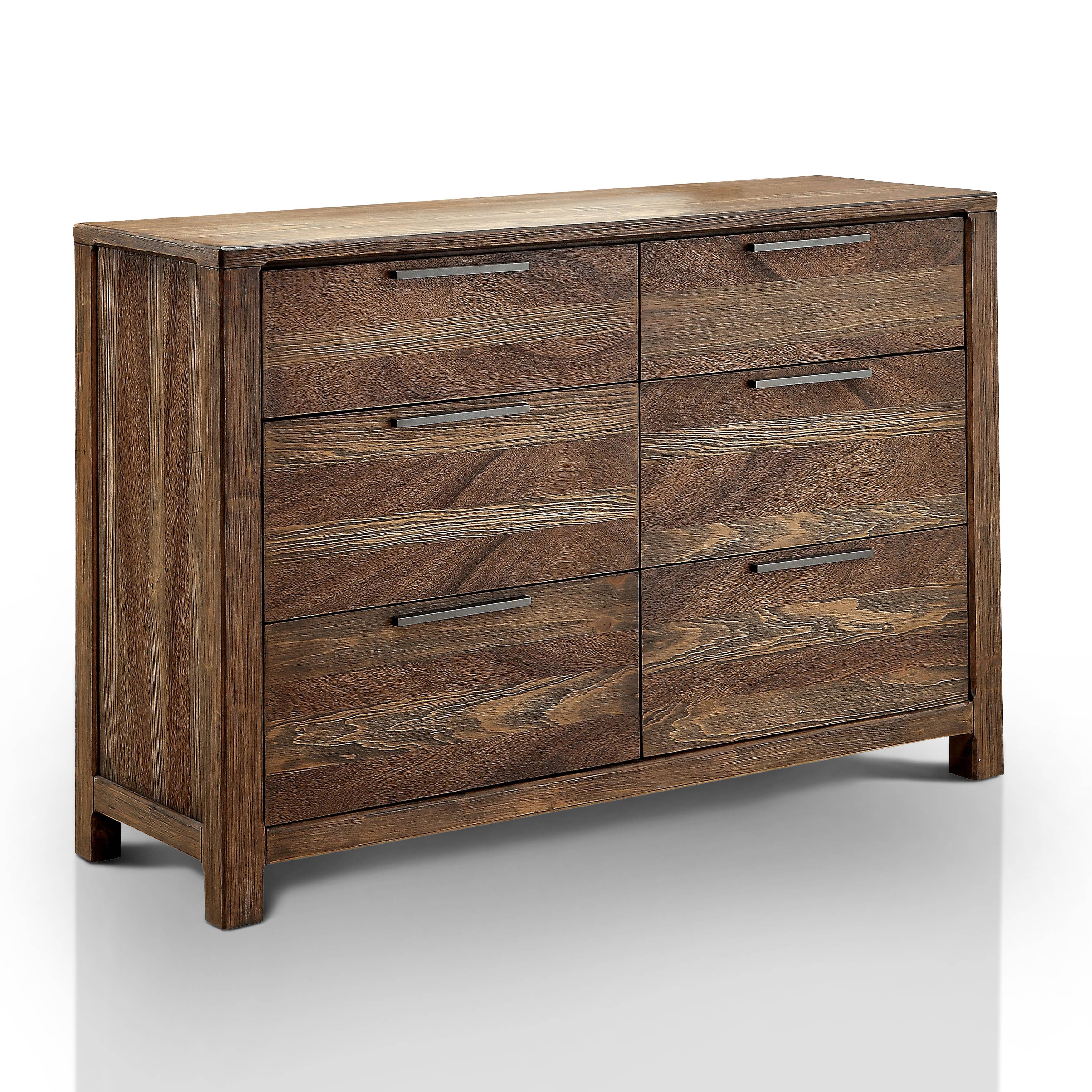 Morris Rustic 6-Drawer Dresser