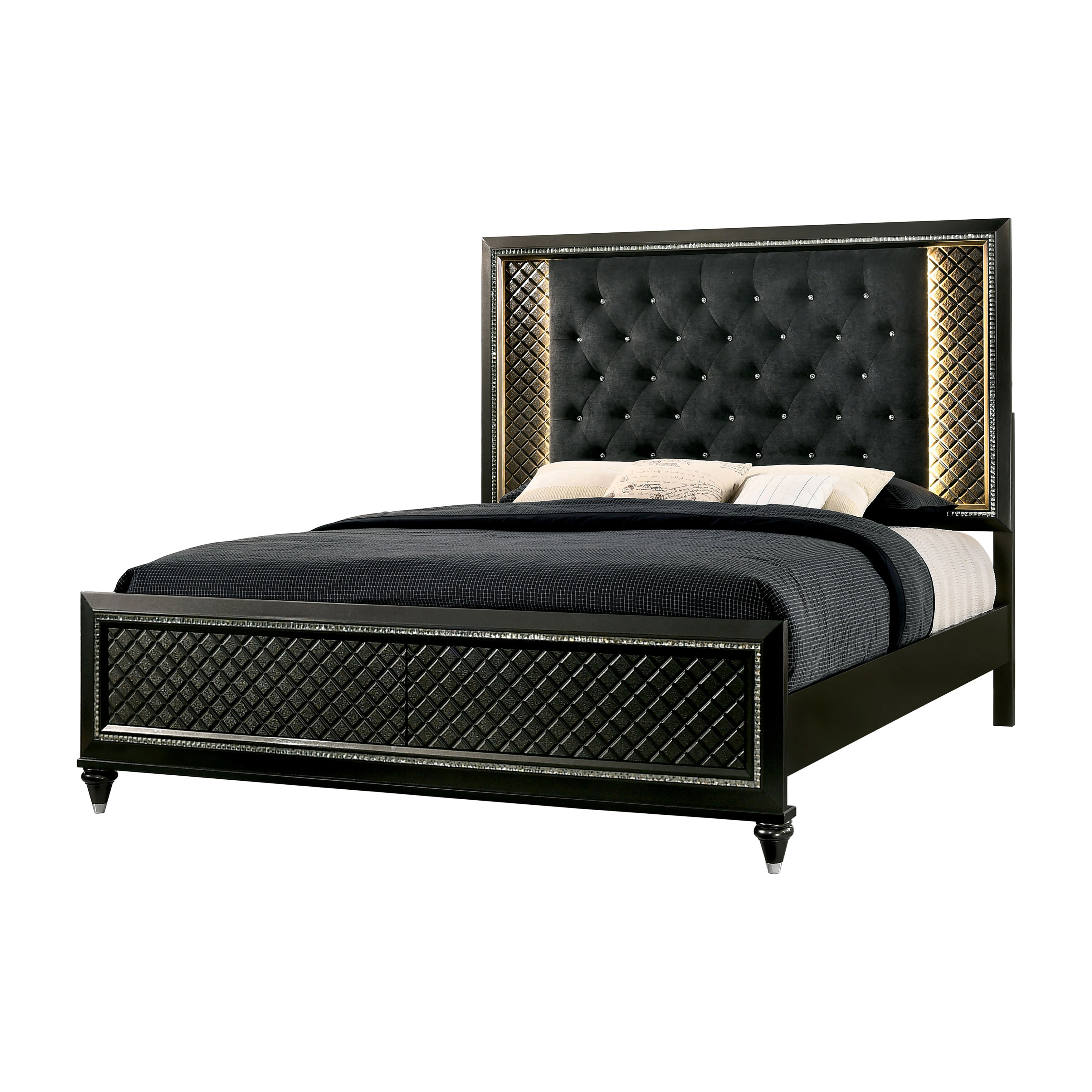 Cherton Contemporary Led Panel Bed