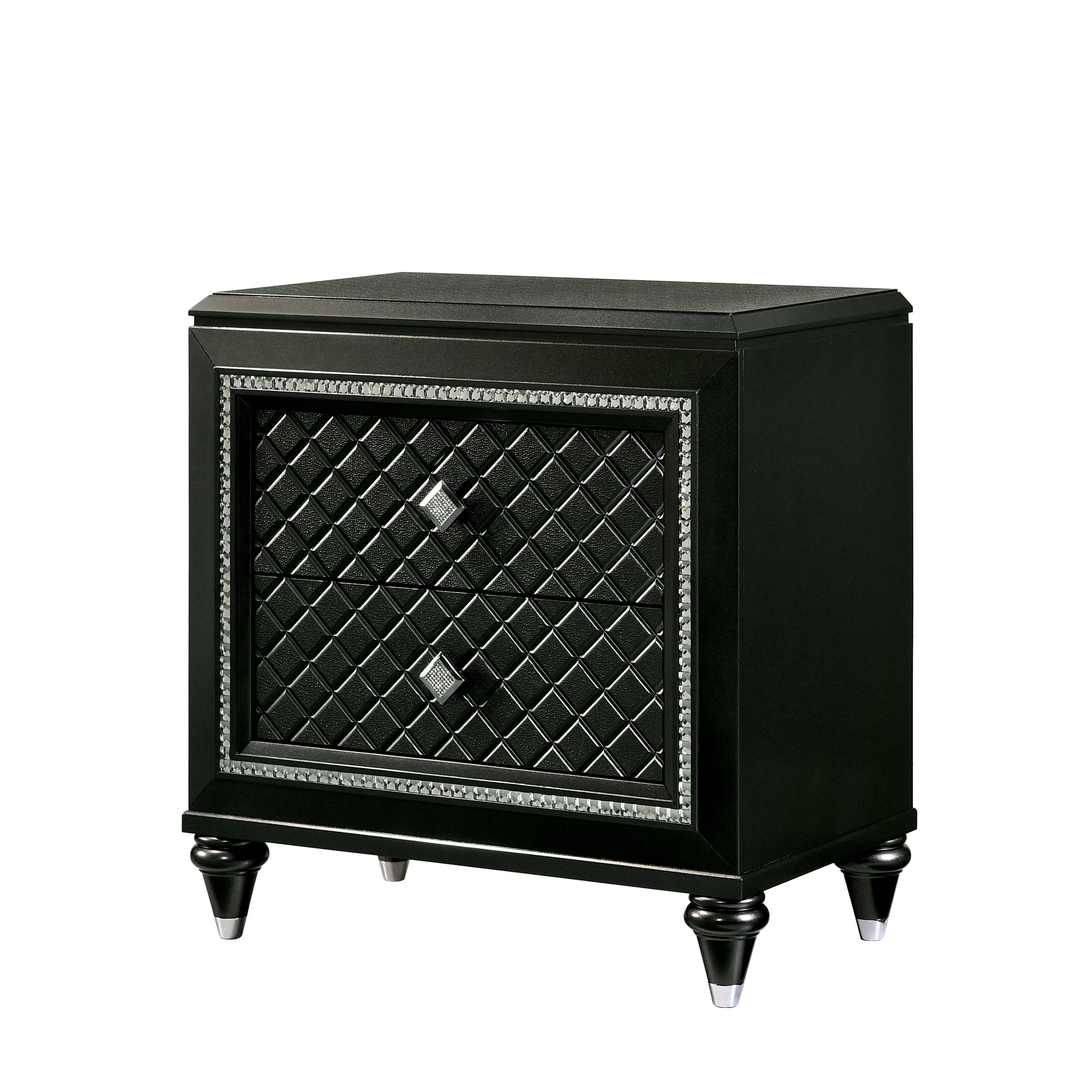 Cherton Contemporary 2-Drawer Nightstand