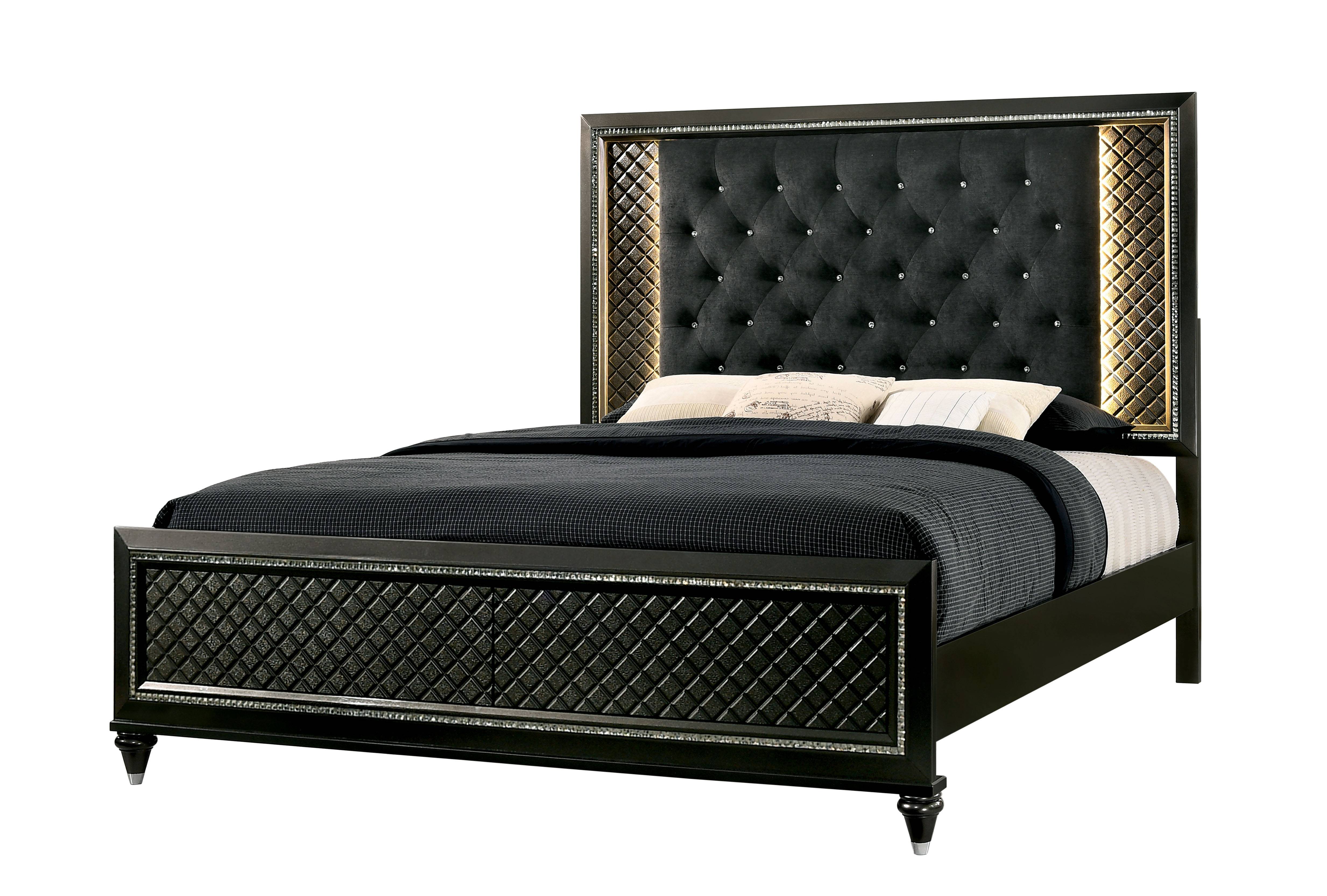 Cherton Contemporary Led Panel Bed