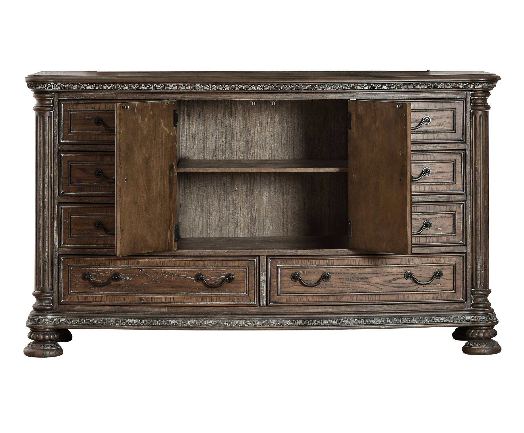 Arrant Transitional 8-Drawer Dresser