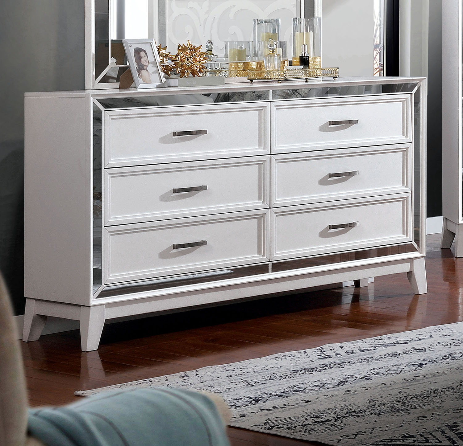 Kristia Transitional 6-Drawer Dresser