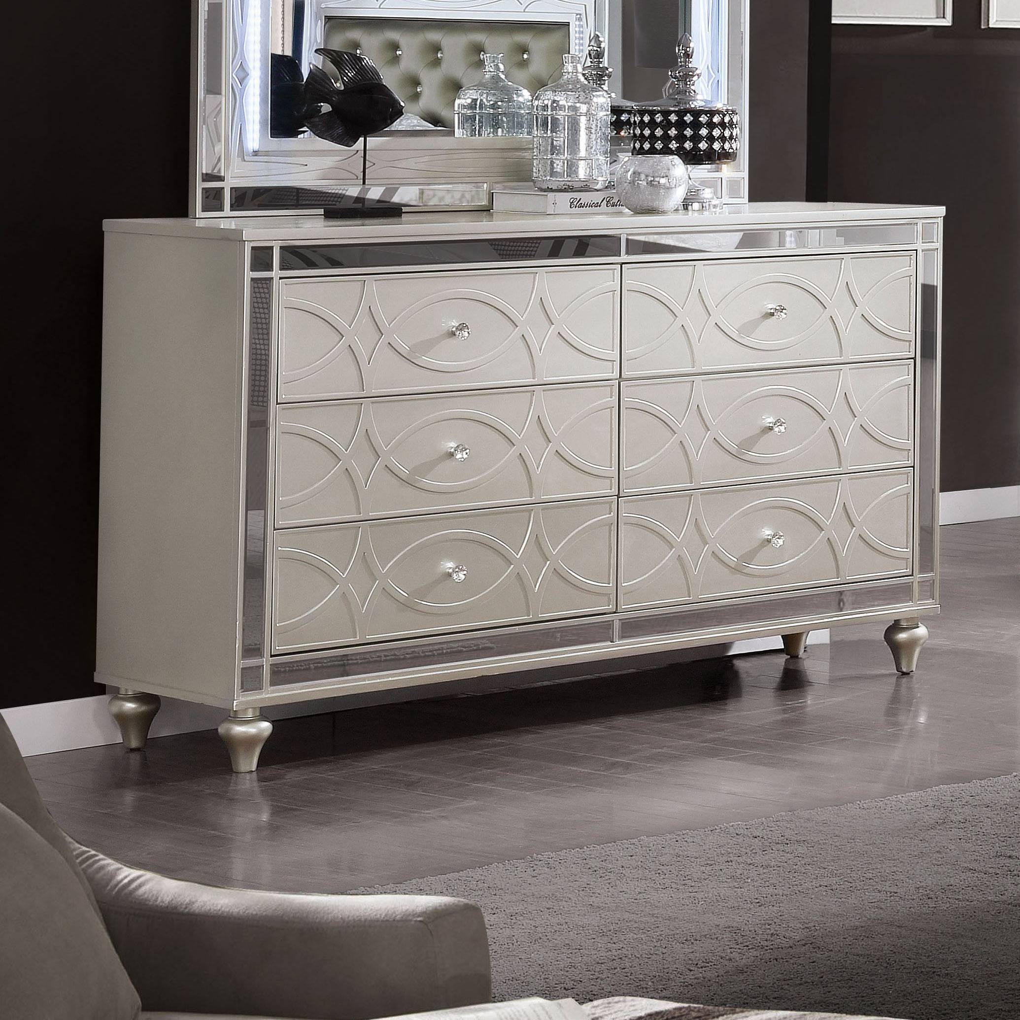 Nifta Transitional 6-Drawer Dresser