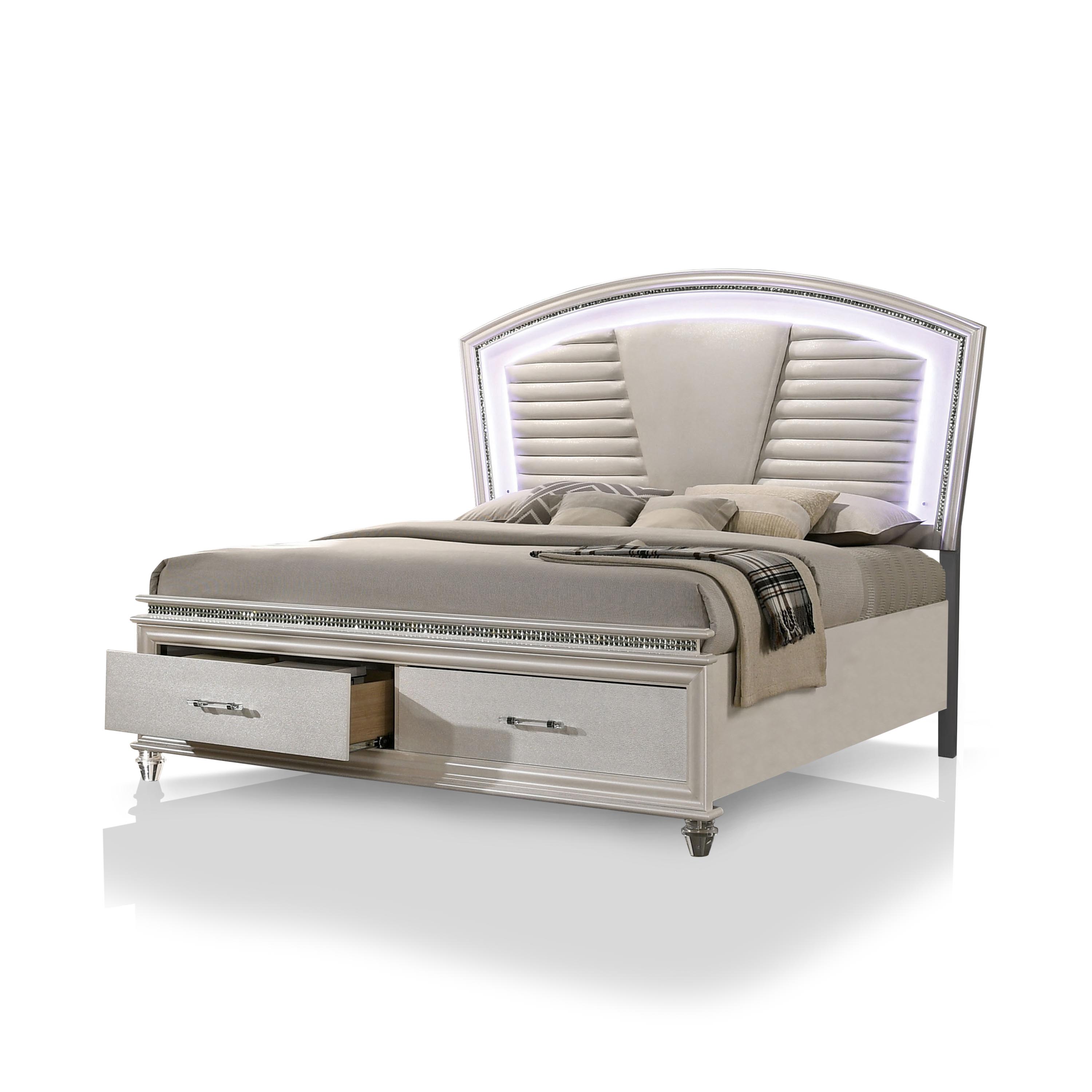 Moqua Transitional 2-Drawer Platform Bed