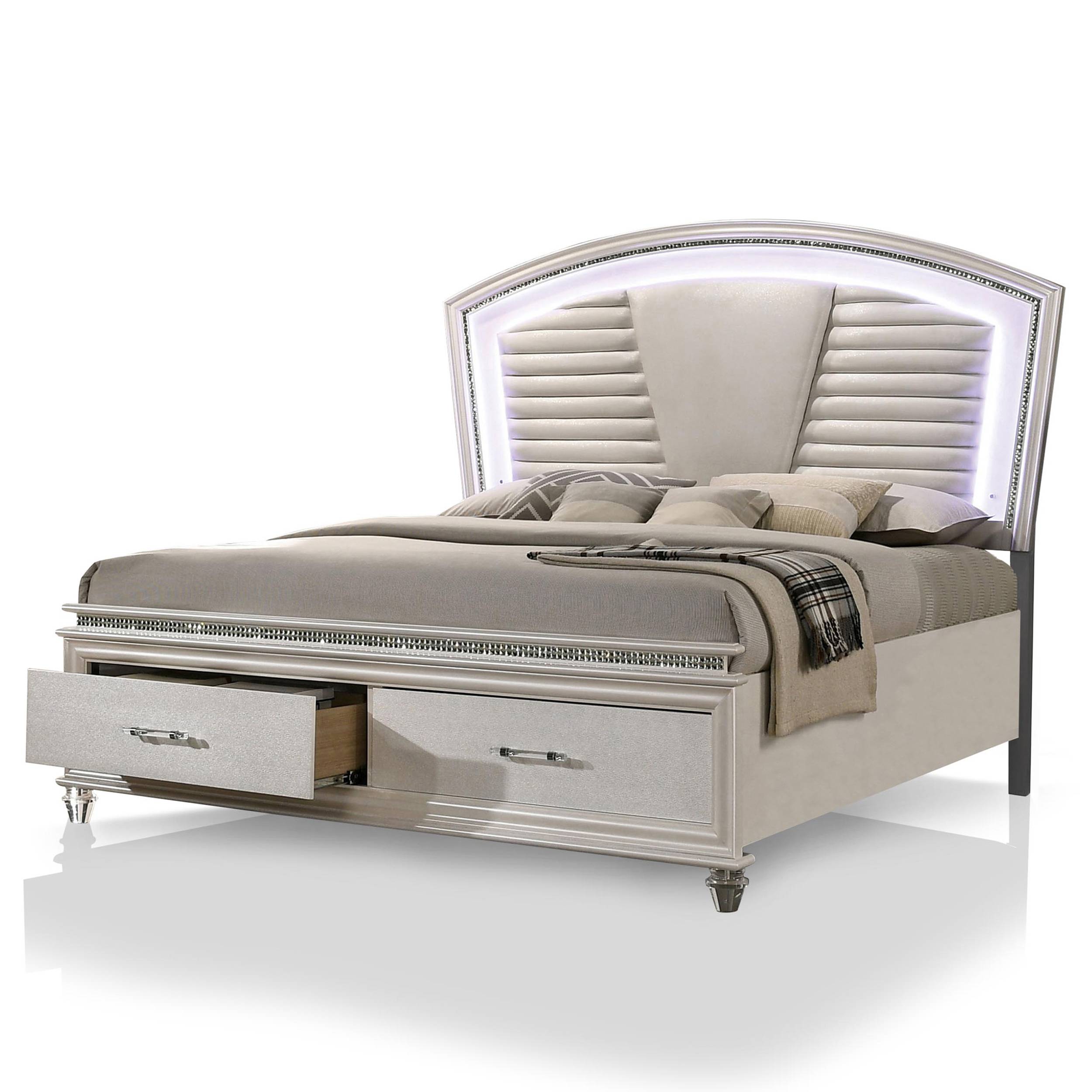 Moqua Transitional 2-Drawer Platform Bed