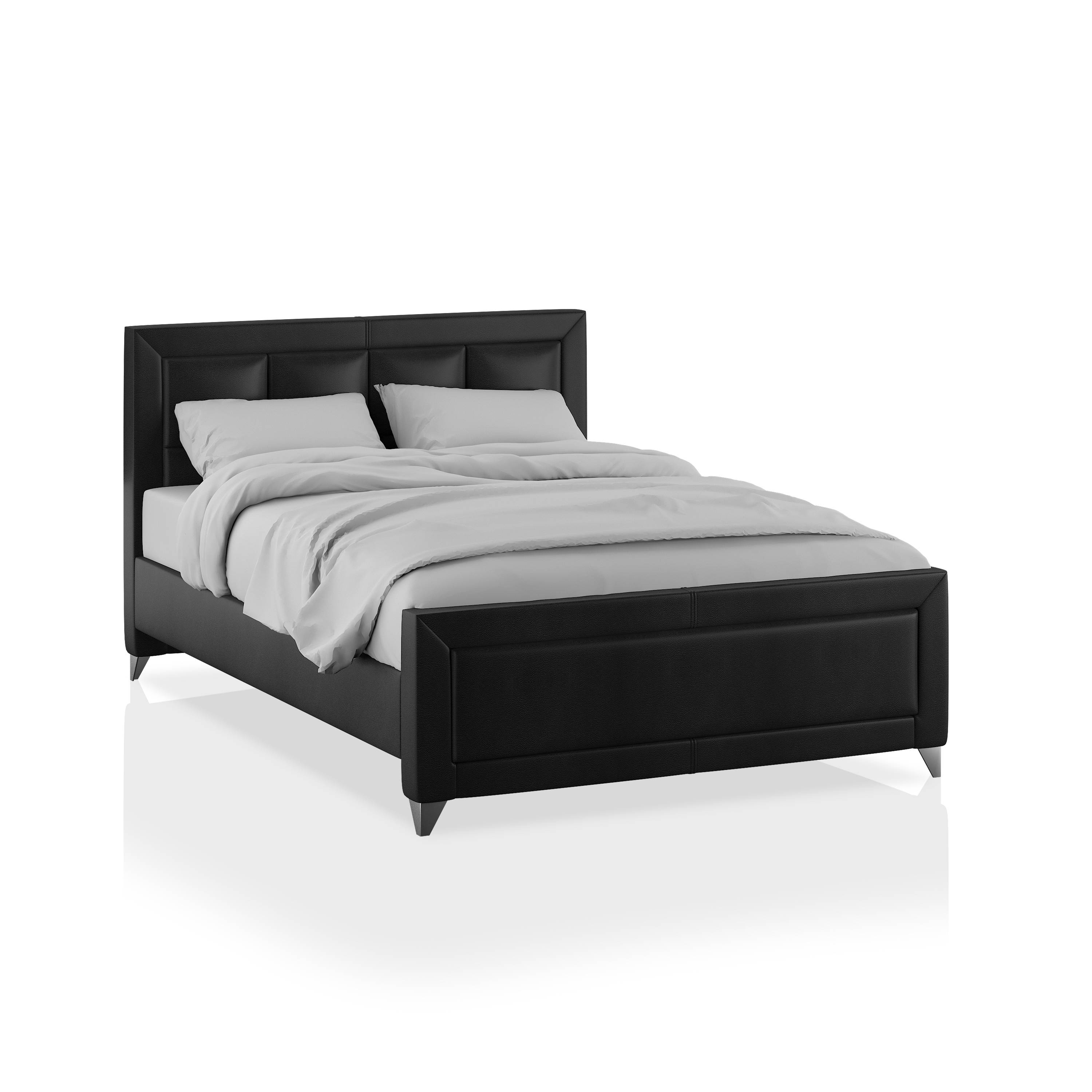 Huntington Tufted Bed in Black