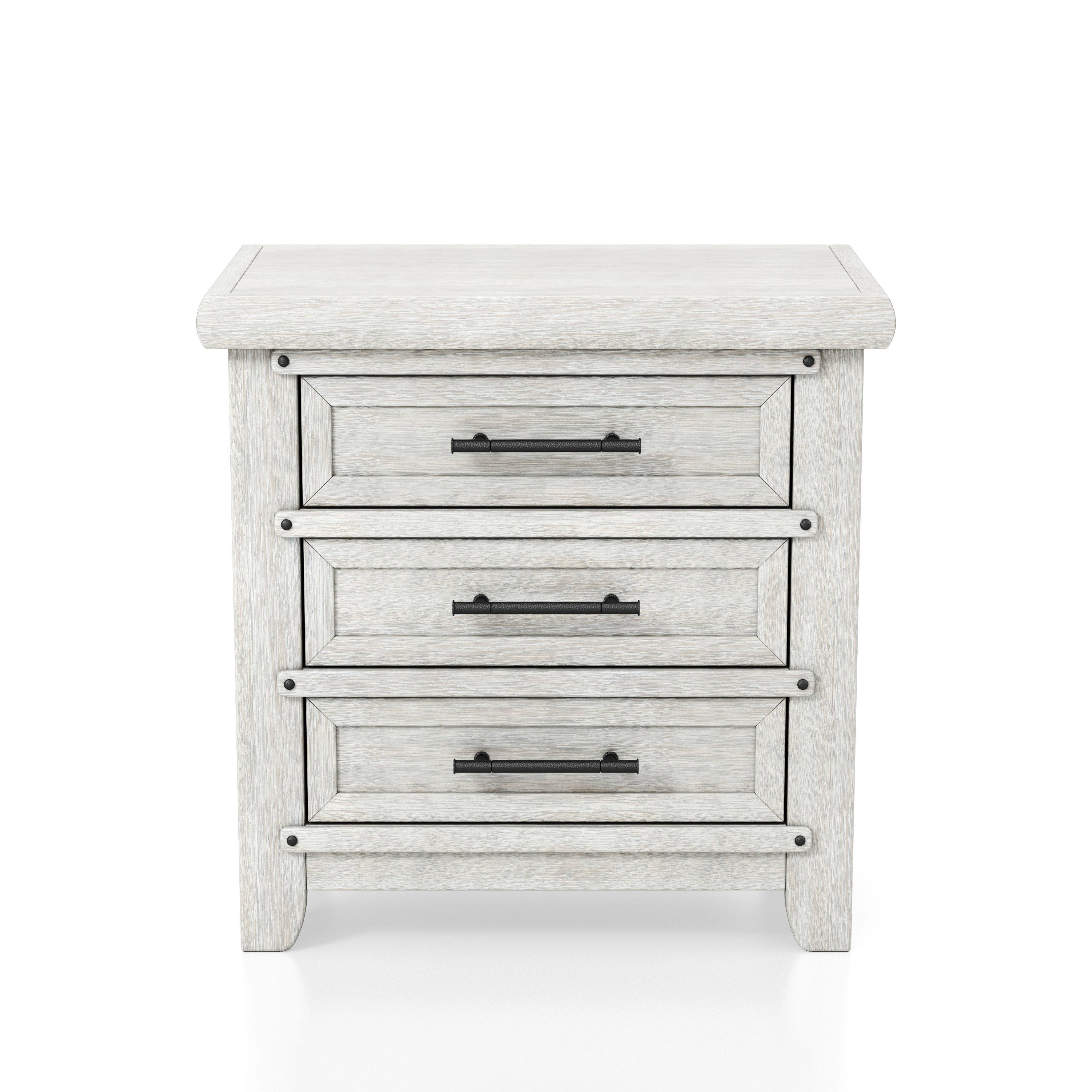 Carter 3-Drawer Nightstand