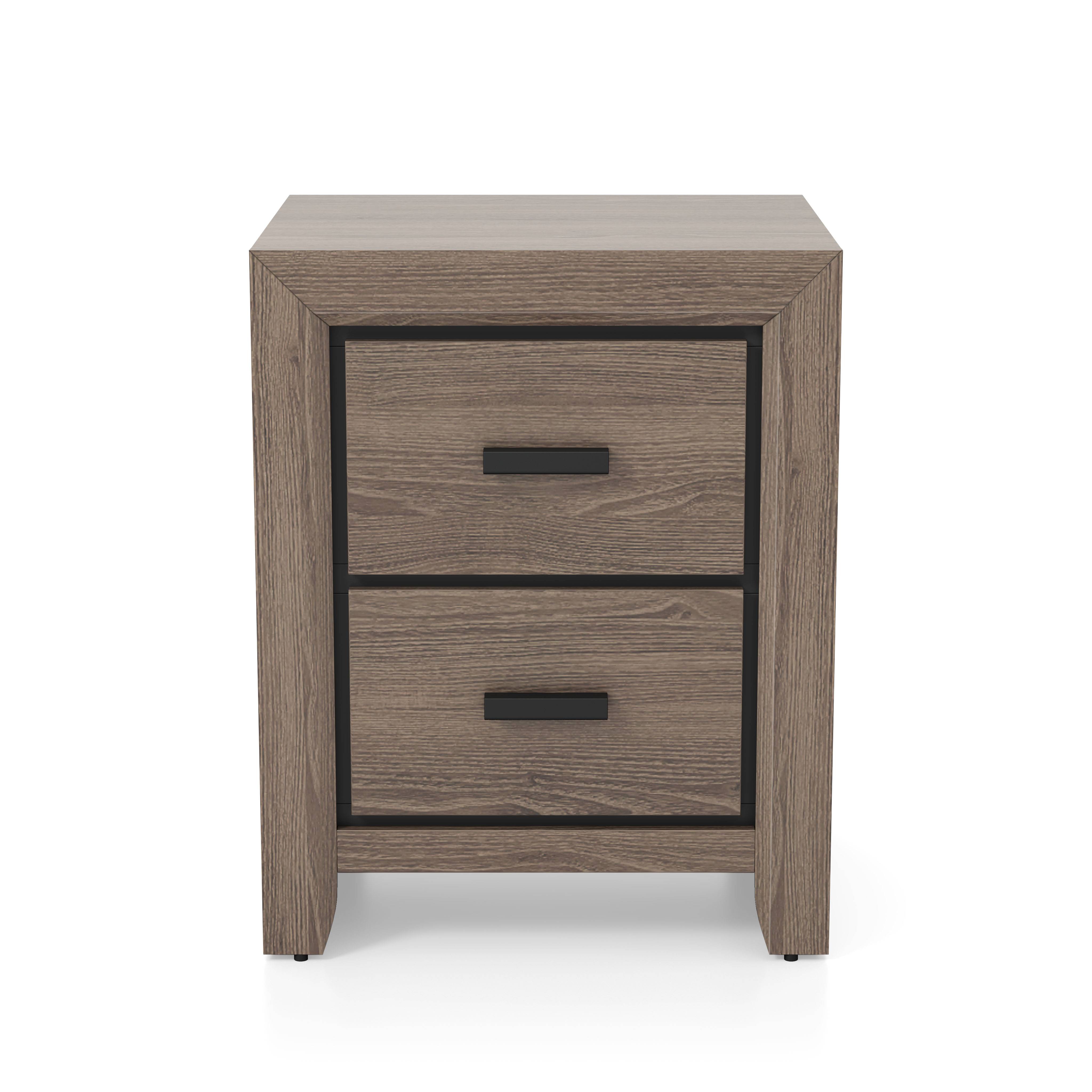 Jaq 2-Drawer Nightstand