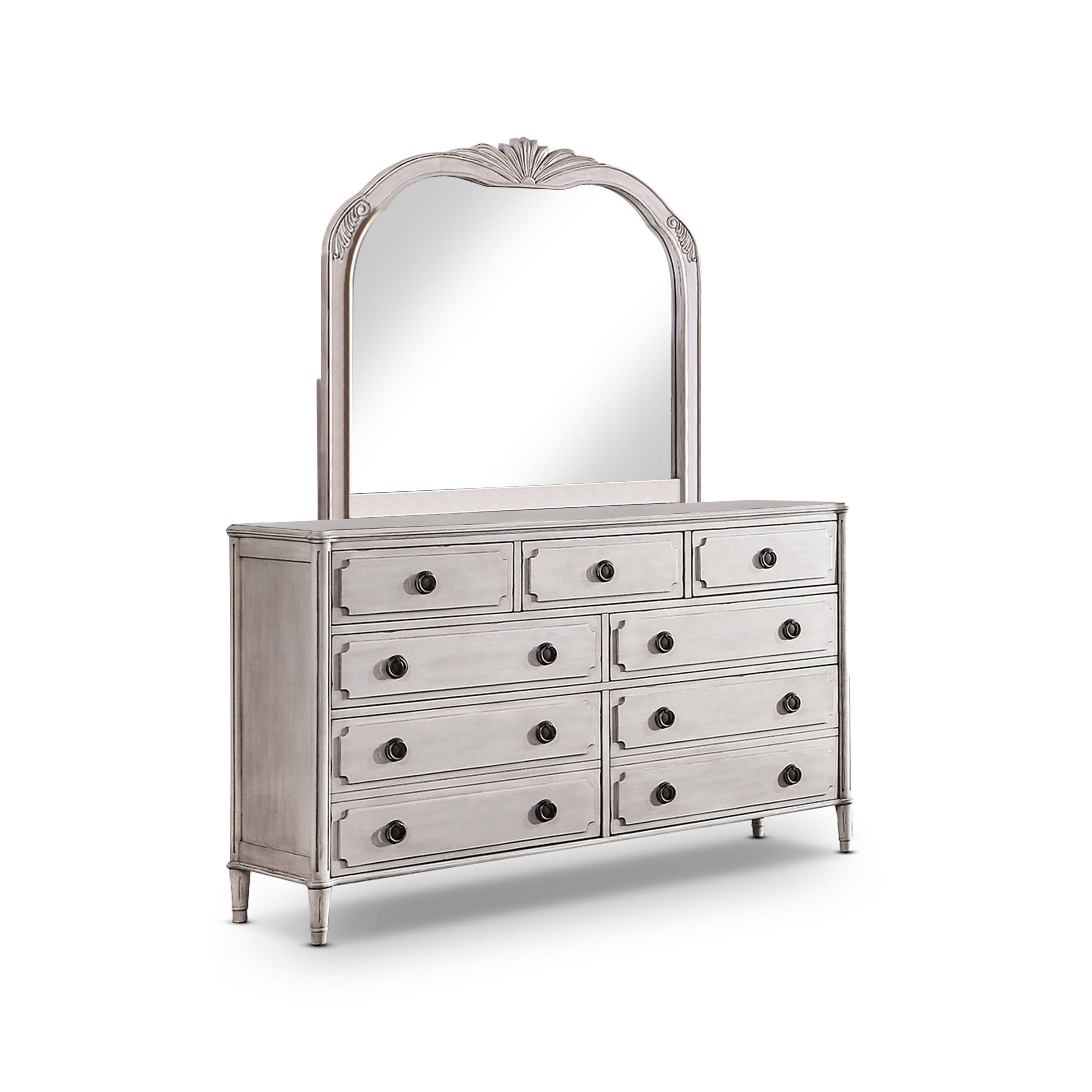 Kerry Brooke 9-Drawer Dresser and Mirror Set