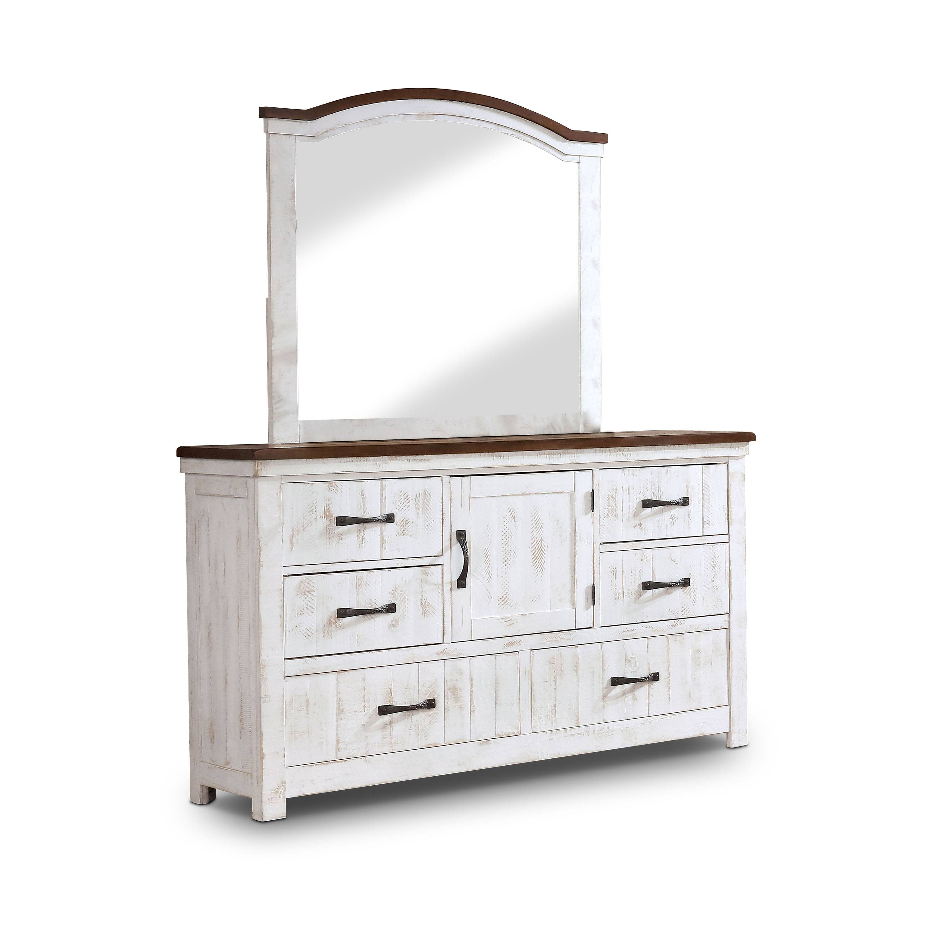 Willow 6-Drawer Dresser and Mirror Set