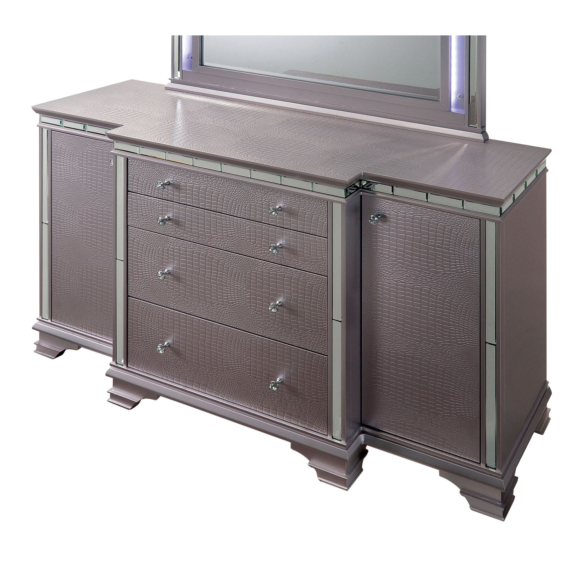 Tunsten Glam 4-Drawer Dresser