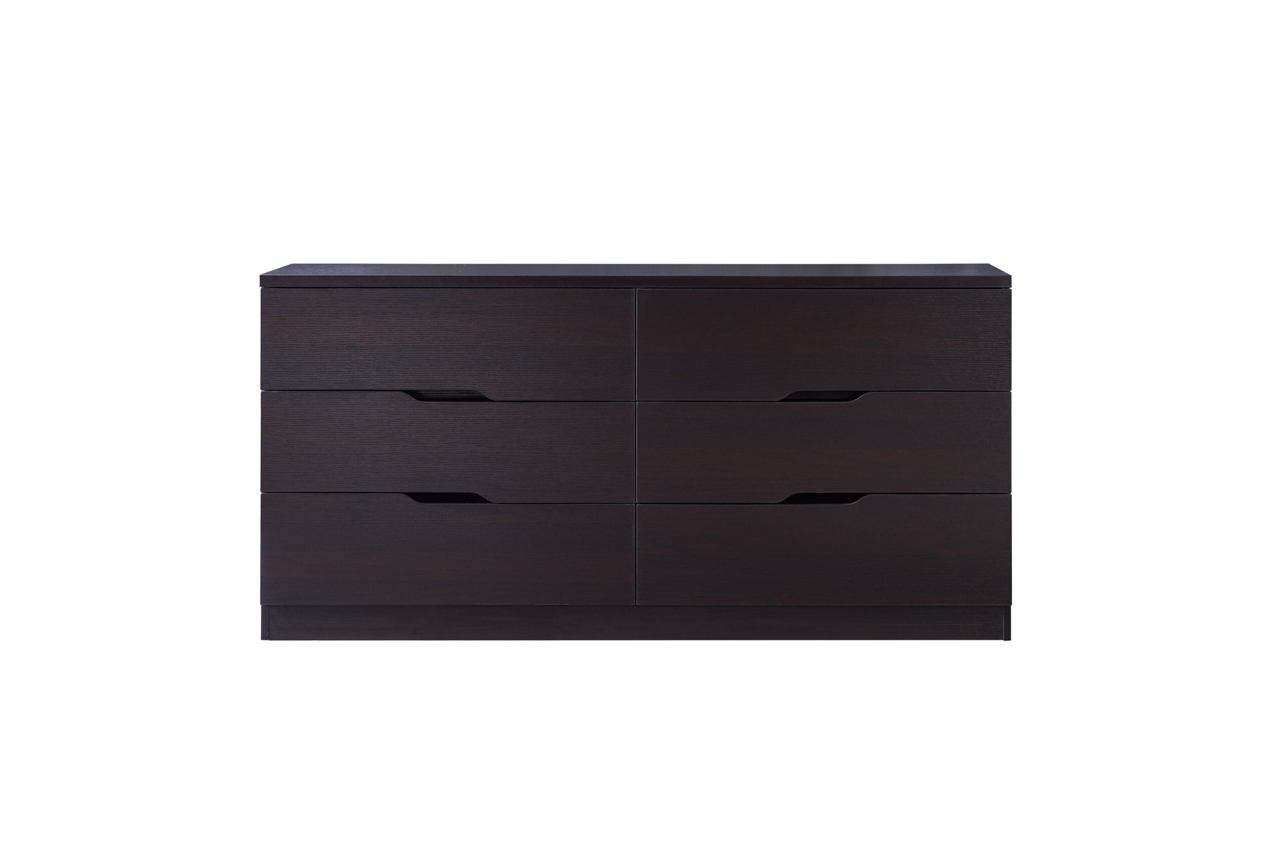 Lare 6-Drawer Dresser in Cappuccino - Image 1