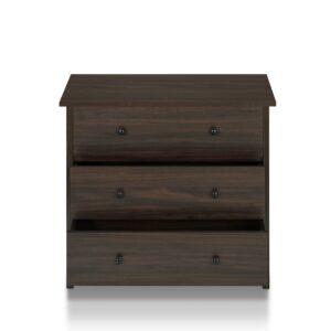 Zillett 3-Drawer Chest in Wenge