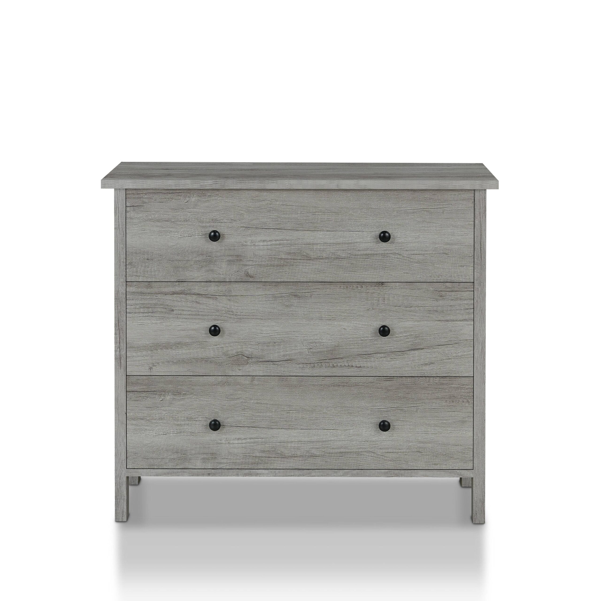Zillett 3-Drawer Chest in Vintage Gray Oak - Image 1