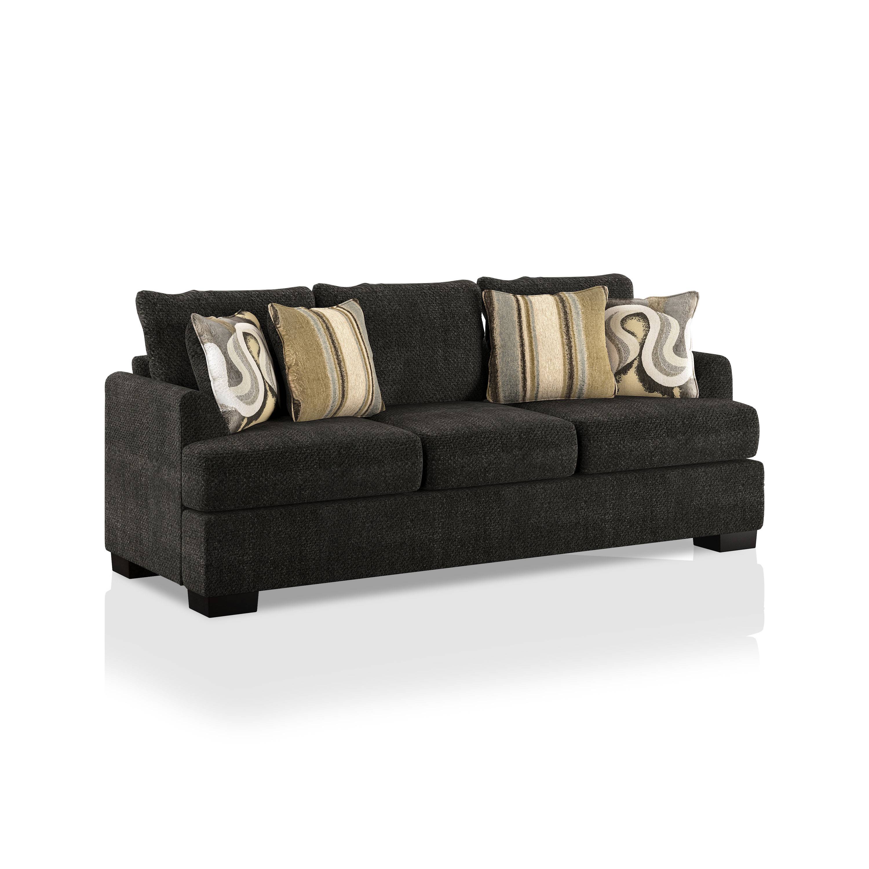 Korona Upholstered Sofa in Gray