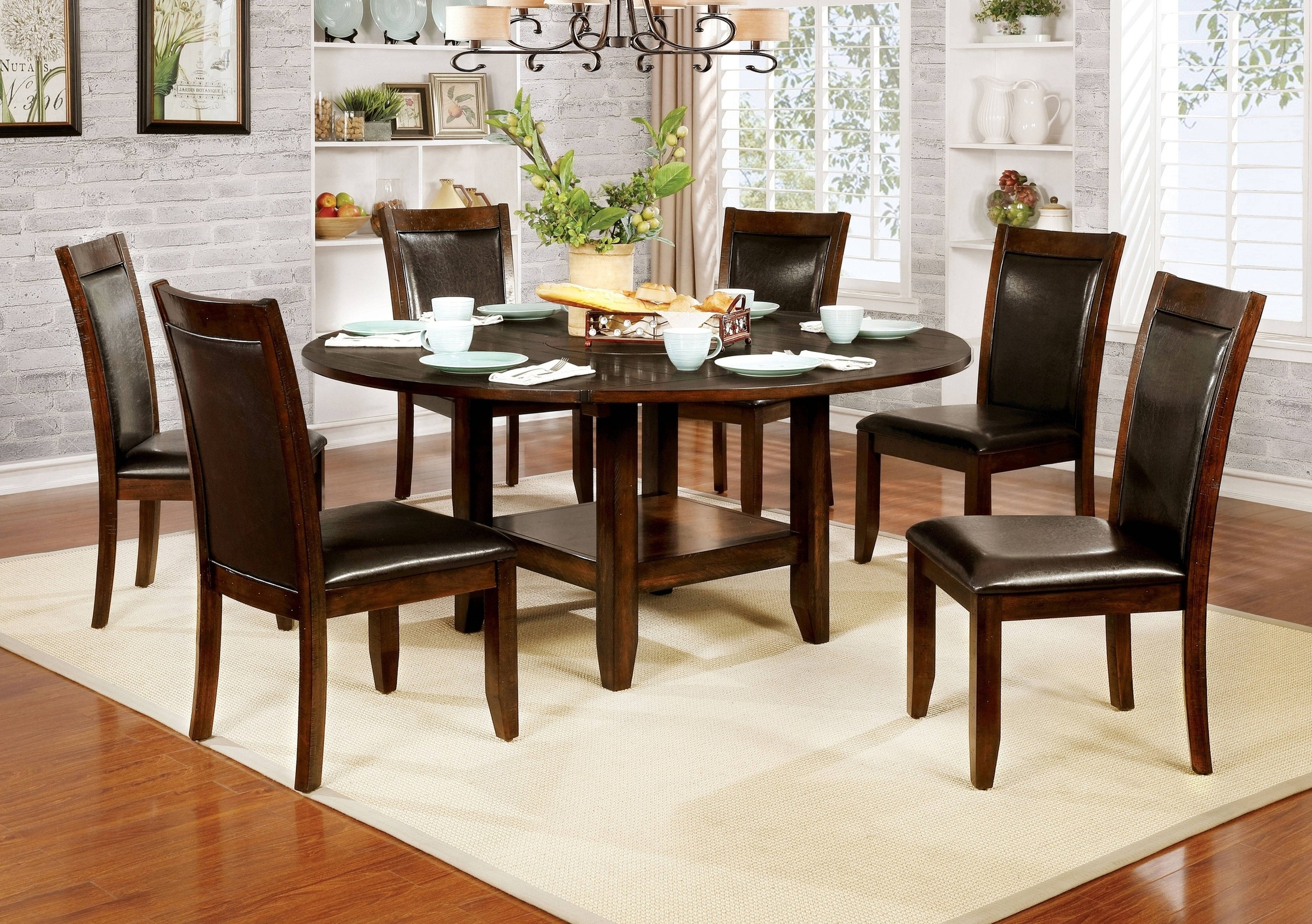 Geo Transitional Extension Dining Table
