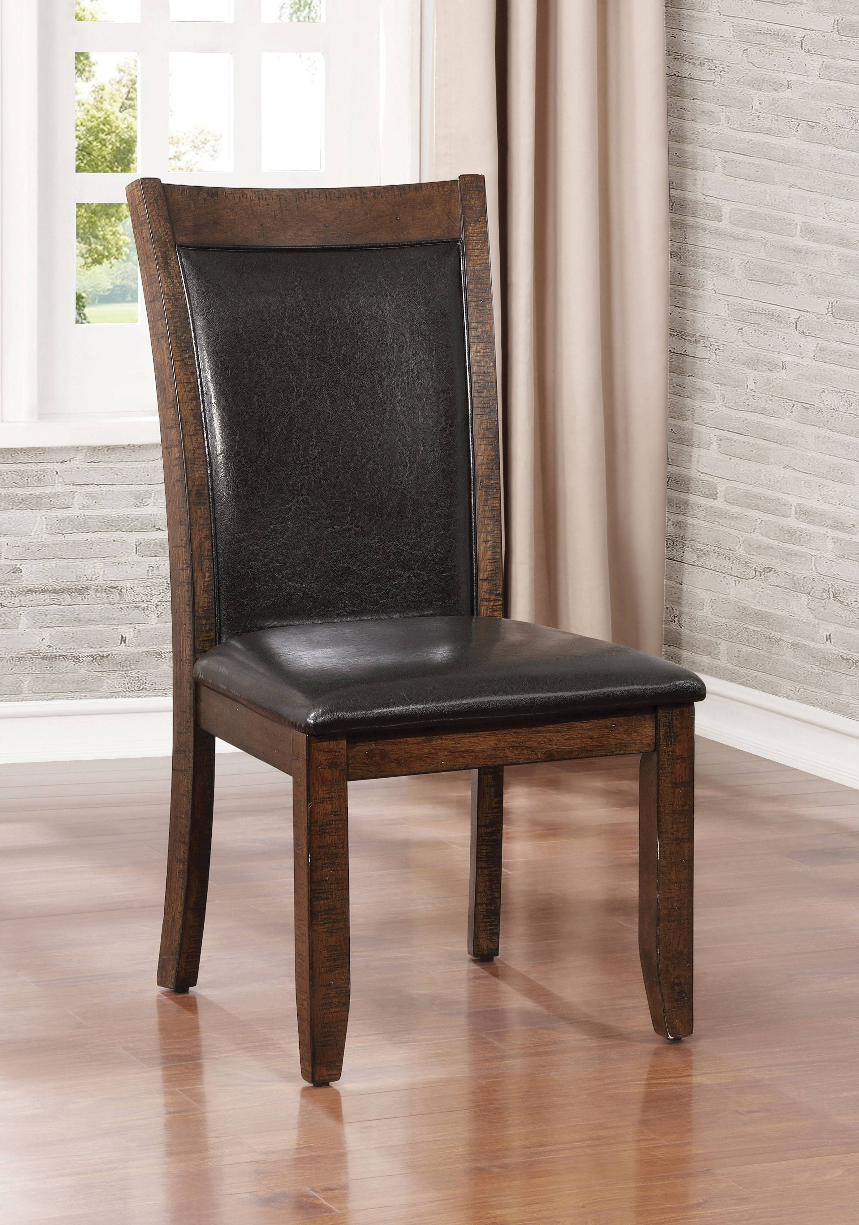 Geo Transitional Padded Side Chairs (Set of 2)