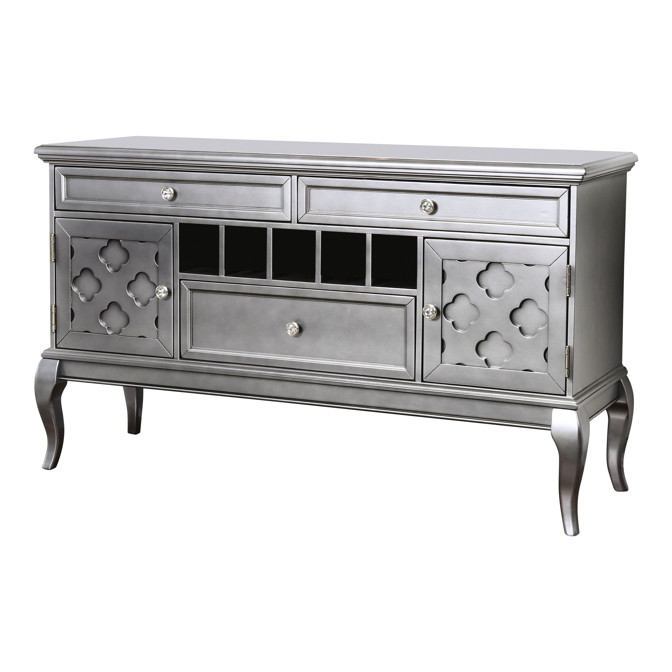 Mora Contemporary Multi-Storage Server in Gray