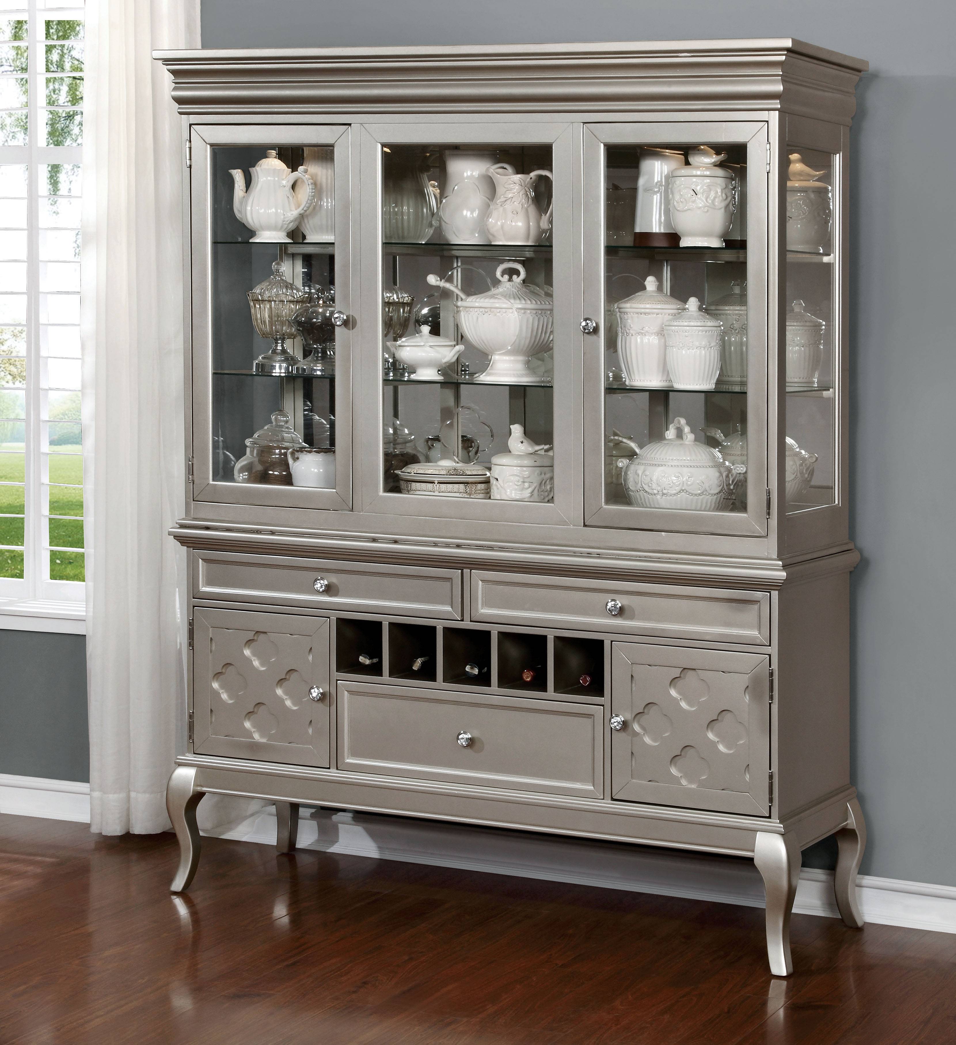 Mora Contemporary Multi-Storage Hutch and Buffet