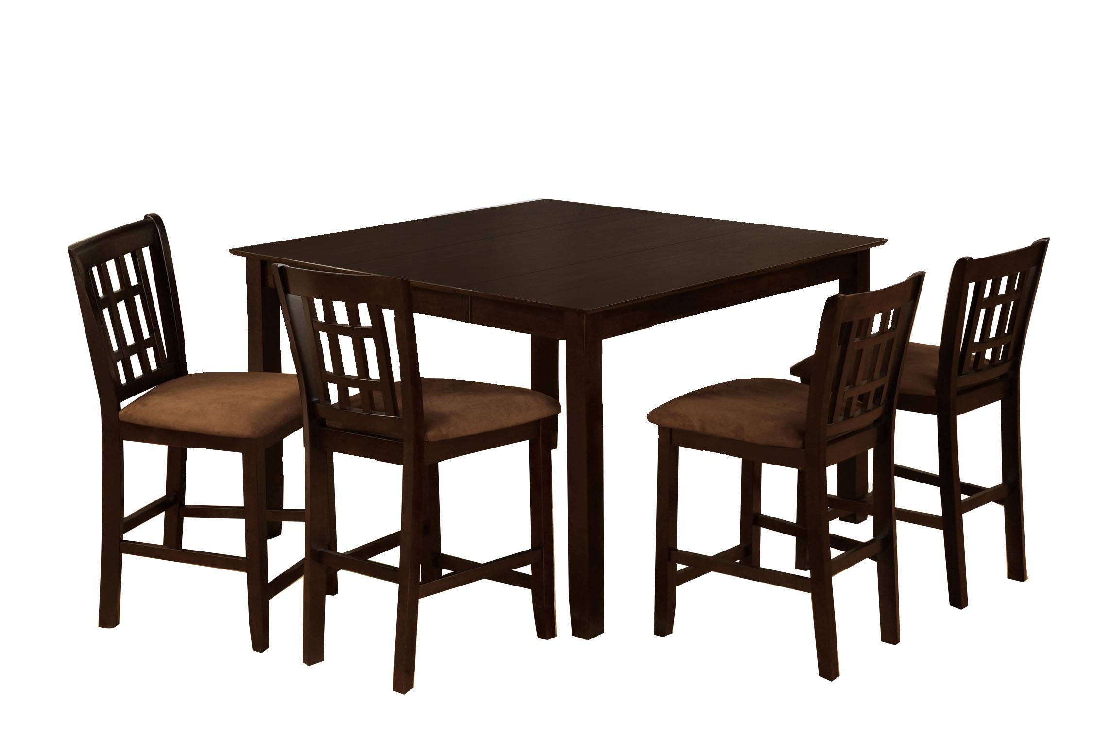 Elain Cottage Padded Counter Height Chairs (Set of 2)