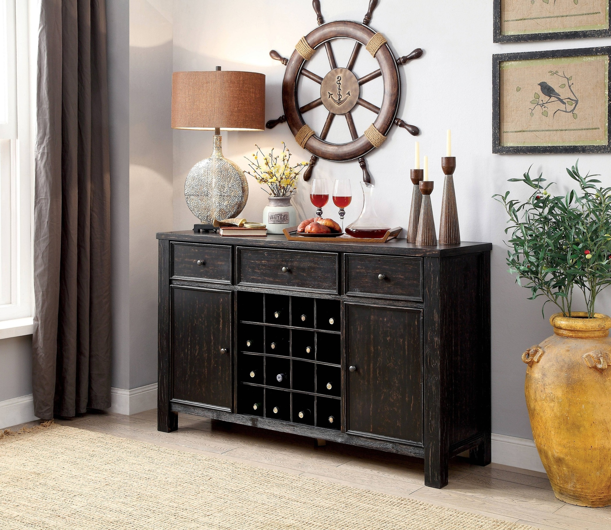 Colla Rustic Multi-Storage Server