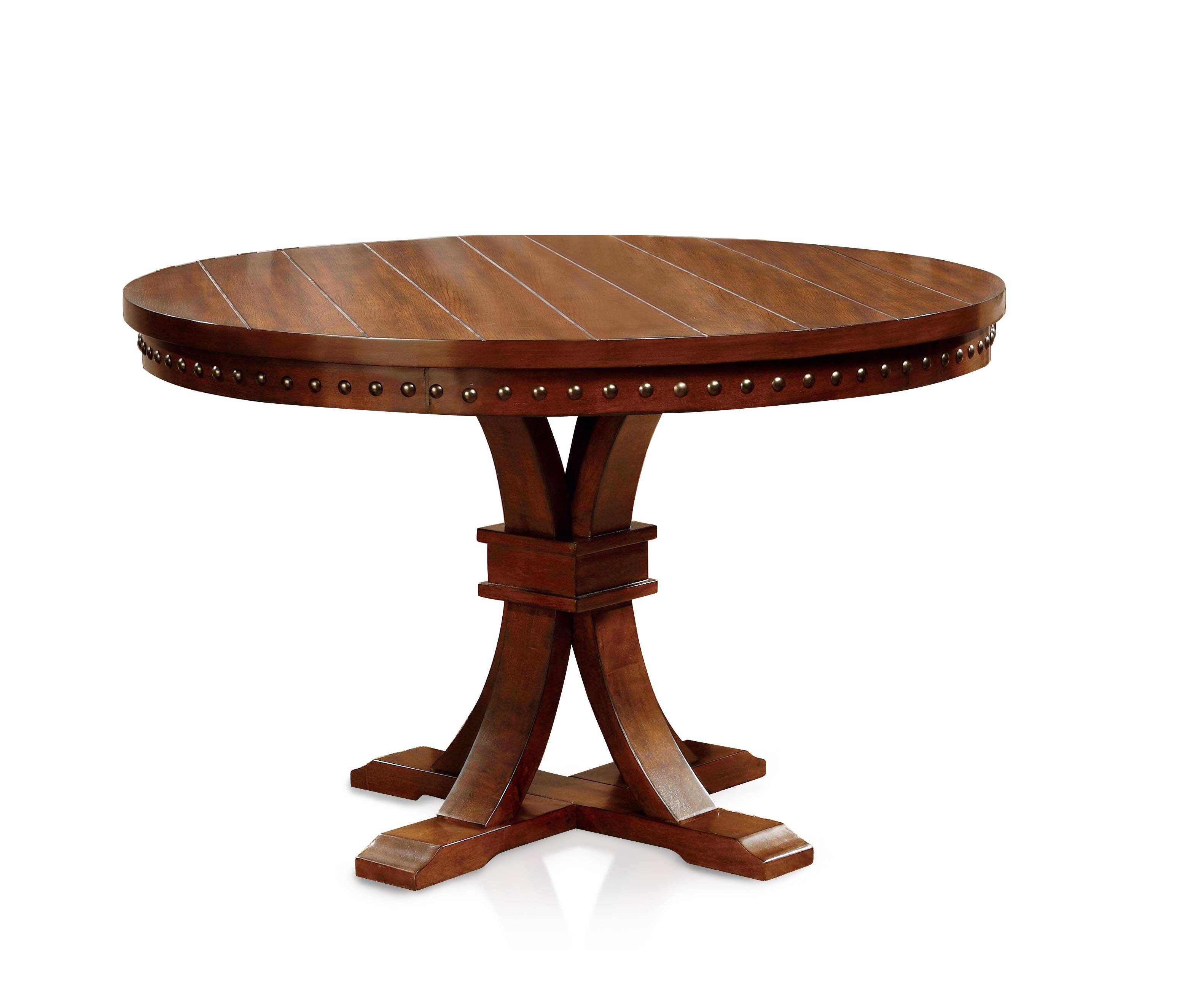 Monte Transitional Round Dining Table