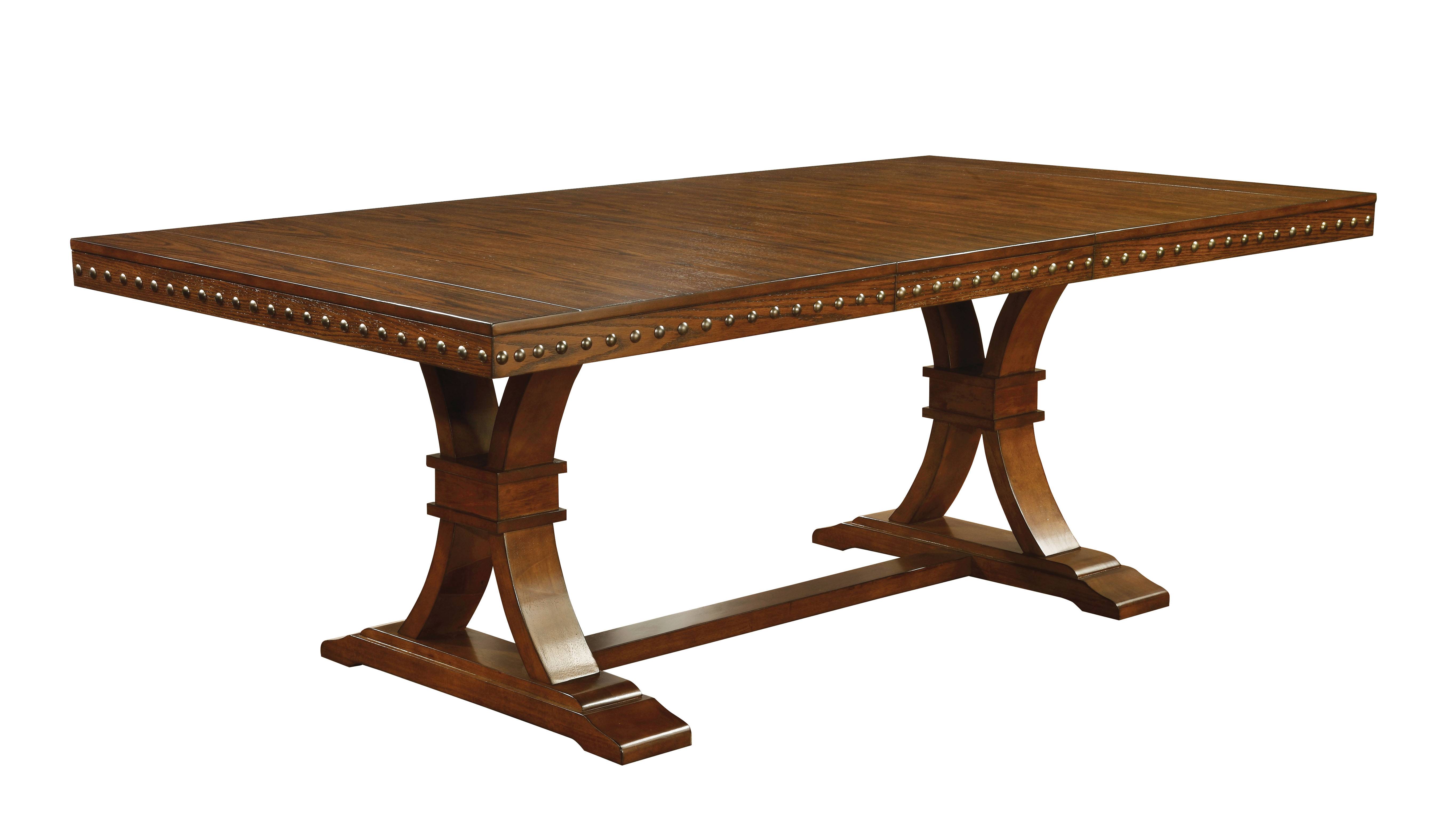 Monte Transitional 18-Inch Leaf Dining Table