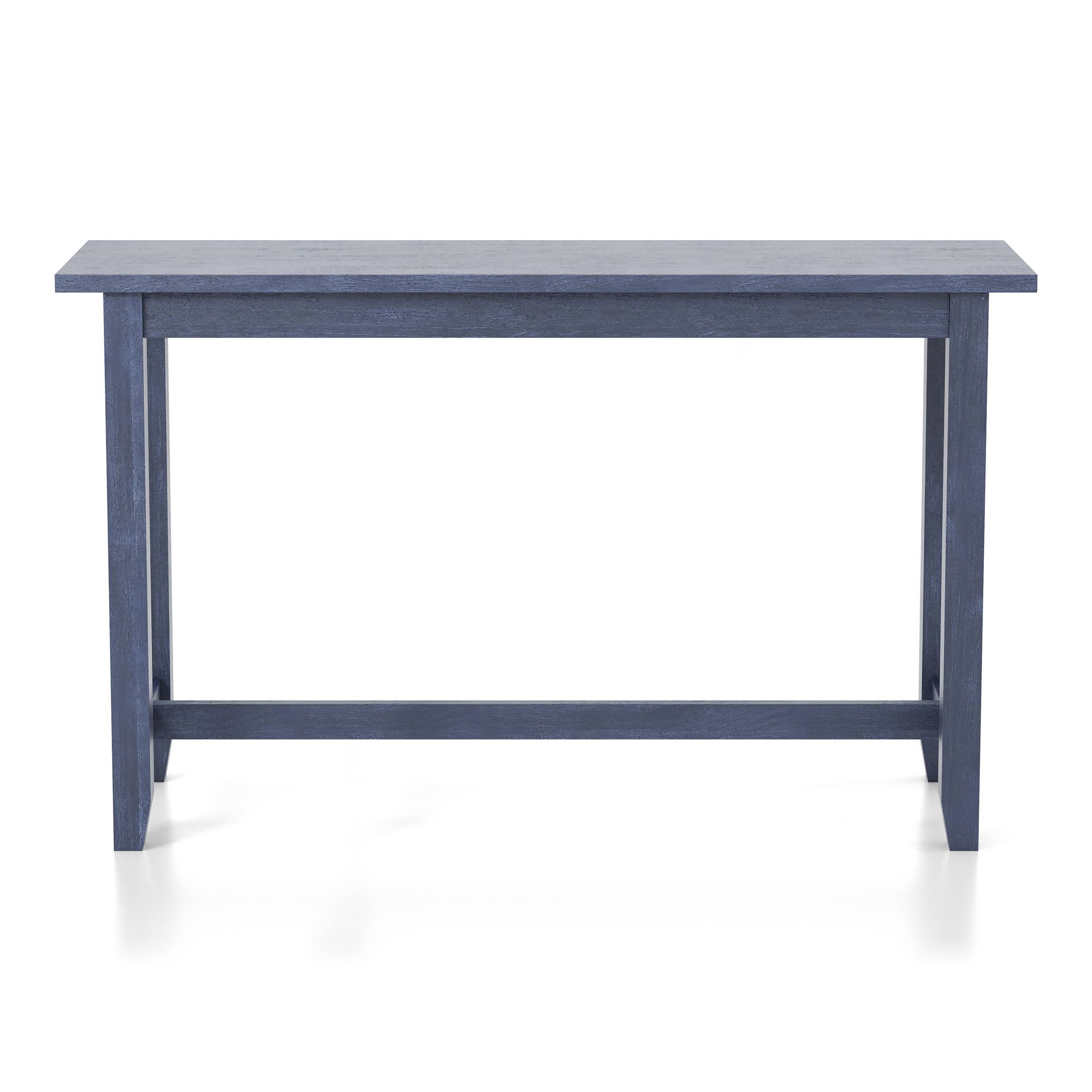 Sabana Counter Height Dining Table with USB Plug in Antique Blue