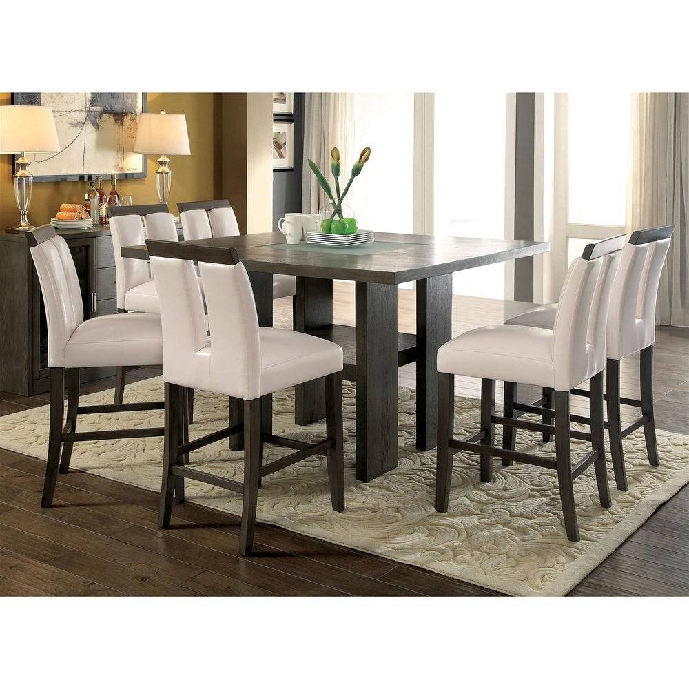 Bearington Contemporary 7-Piece Solid Wood Counter Height Dining Set