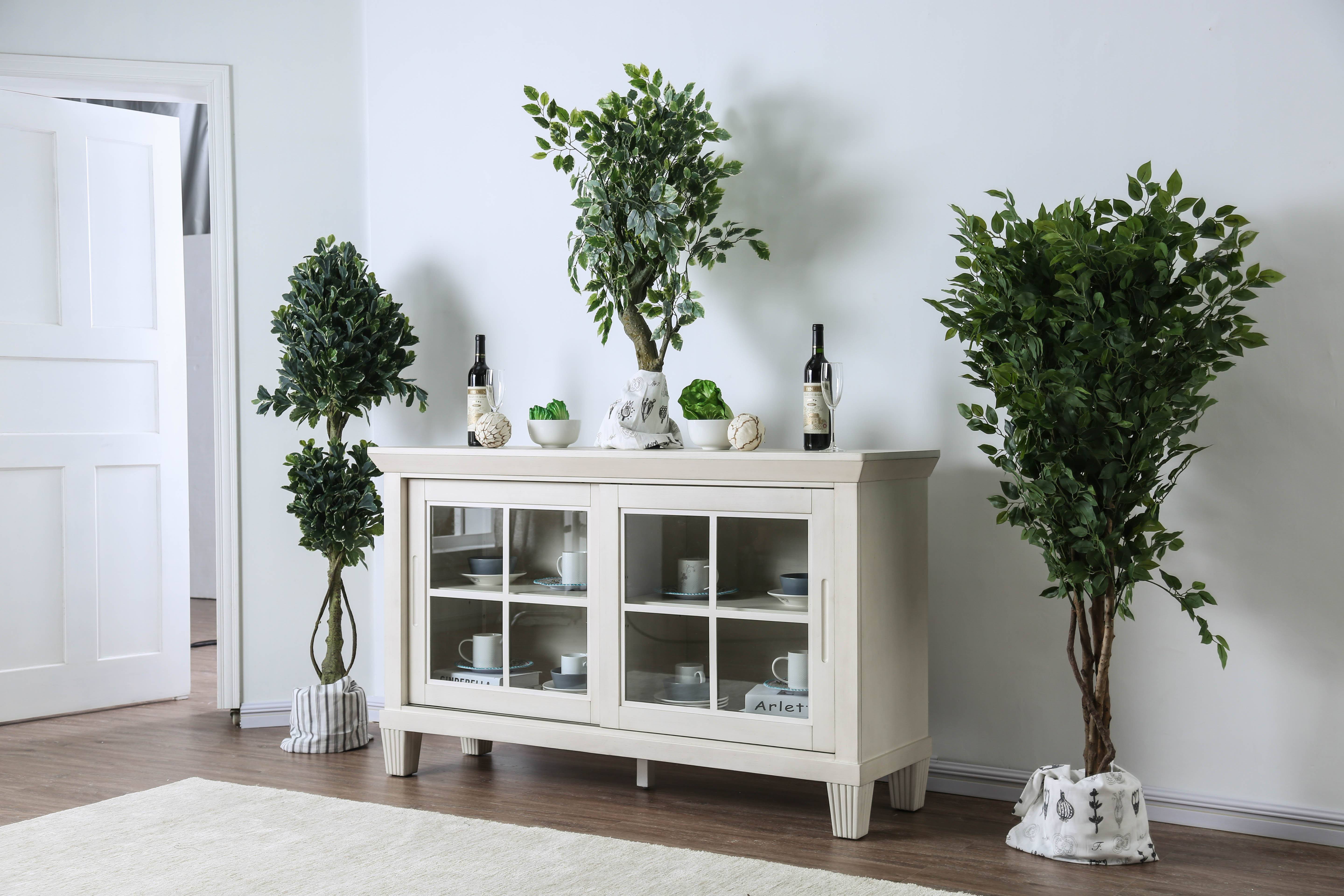 Haylie Transitional Sliding Doors Server