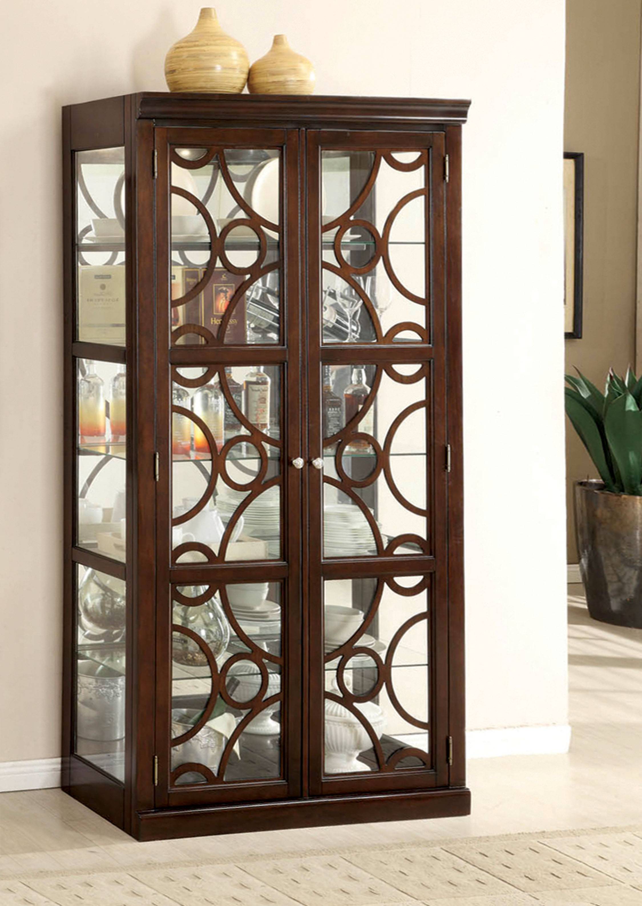 Evelyn Contemporary 6-Shelf Curio
