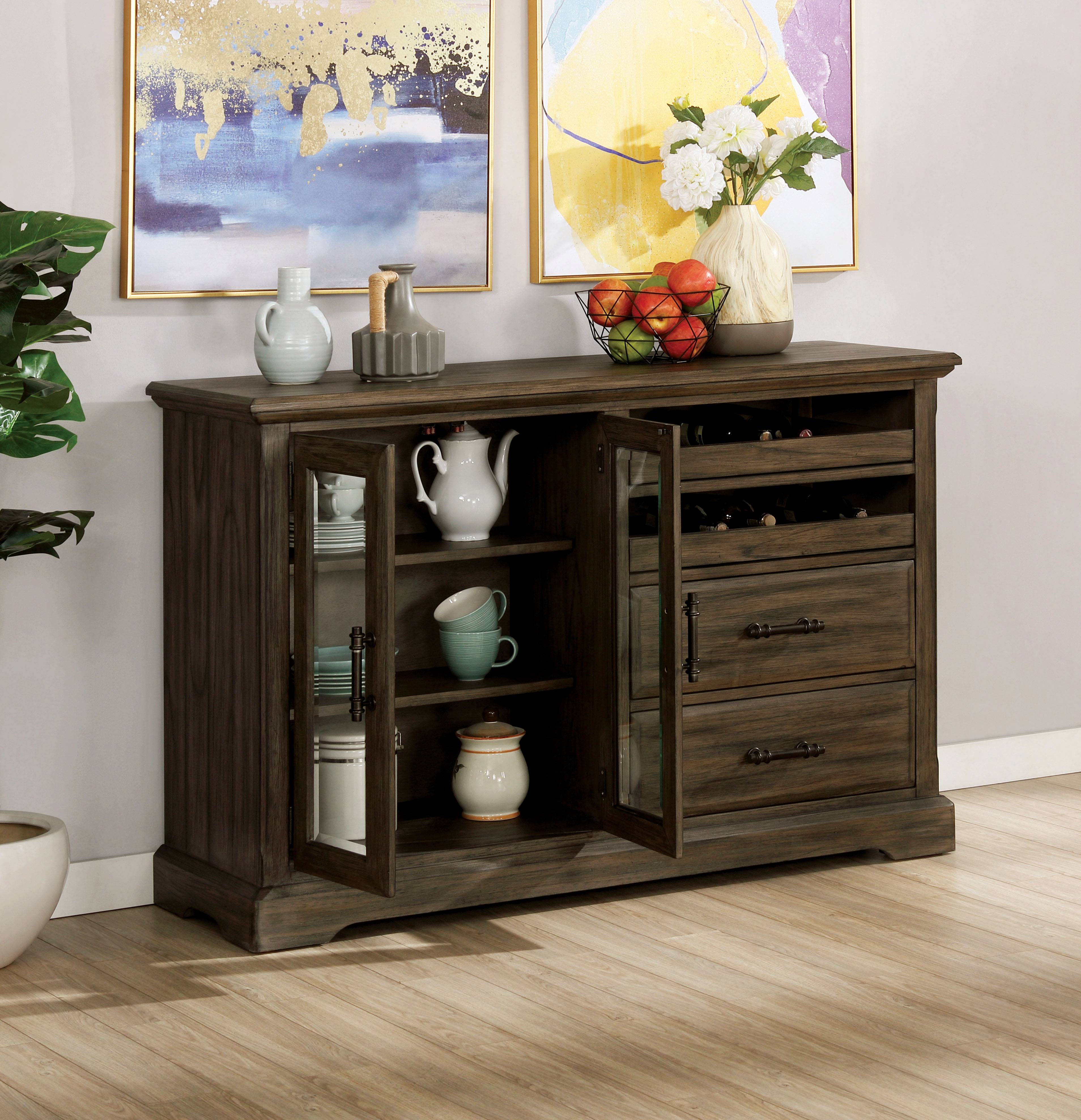 Brycen Rustic 2-Drawer Server