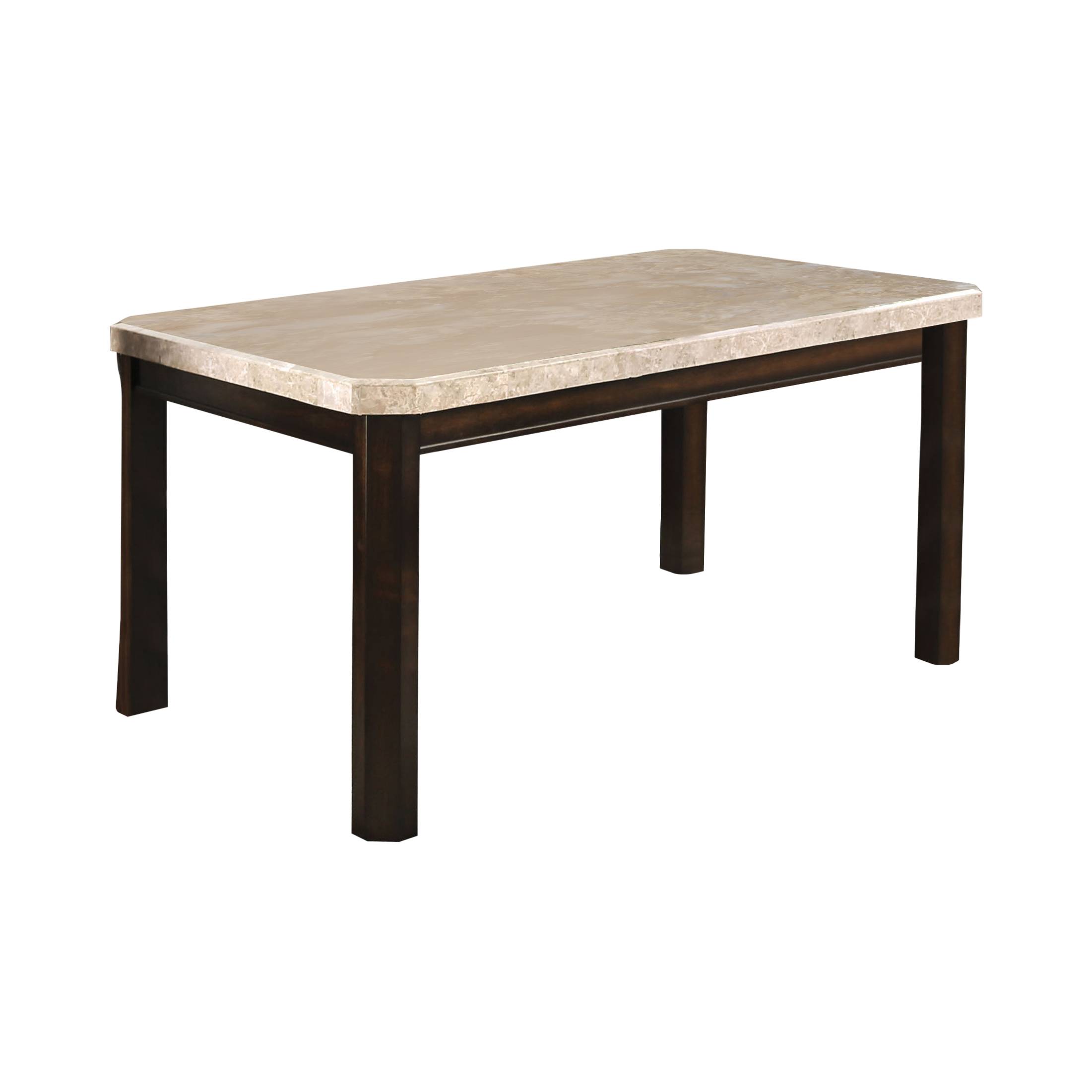Kamirra Contemporary Marble Top Dining Table