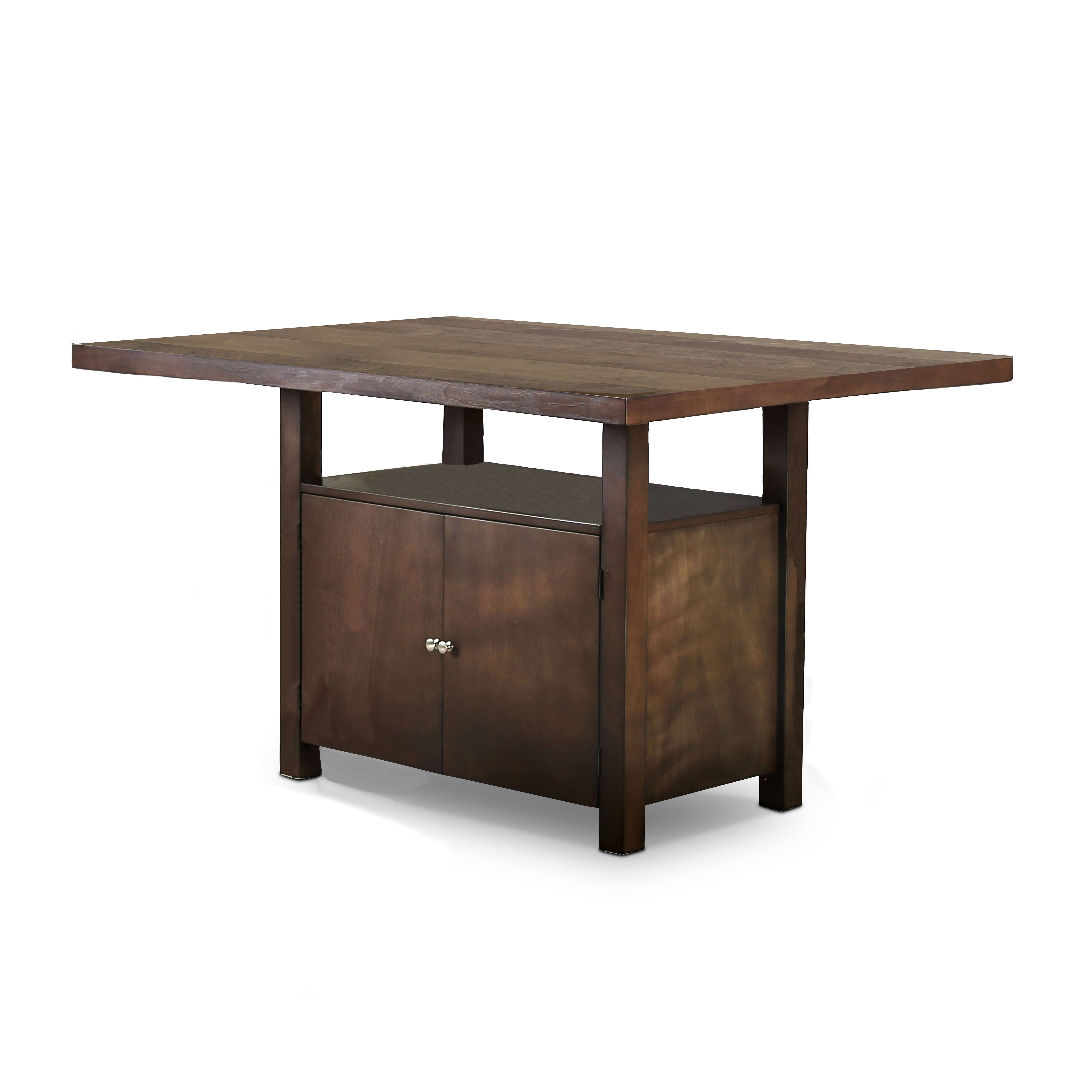 Wilda Storage Counter Height Dining Table